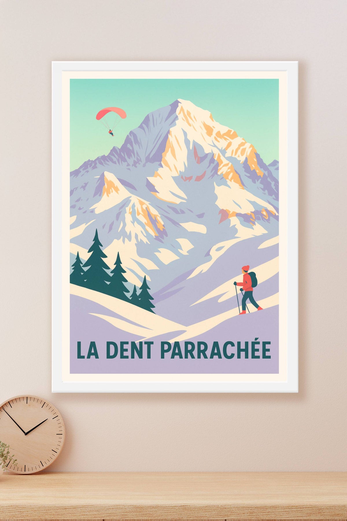 Affiche de La Dent Parrachée - Évasion en haute montagne