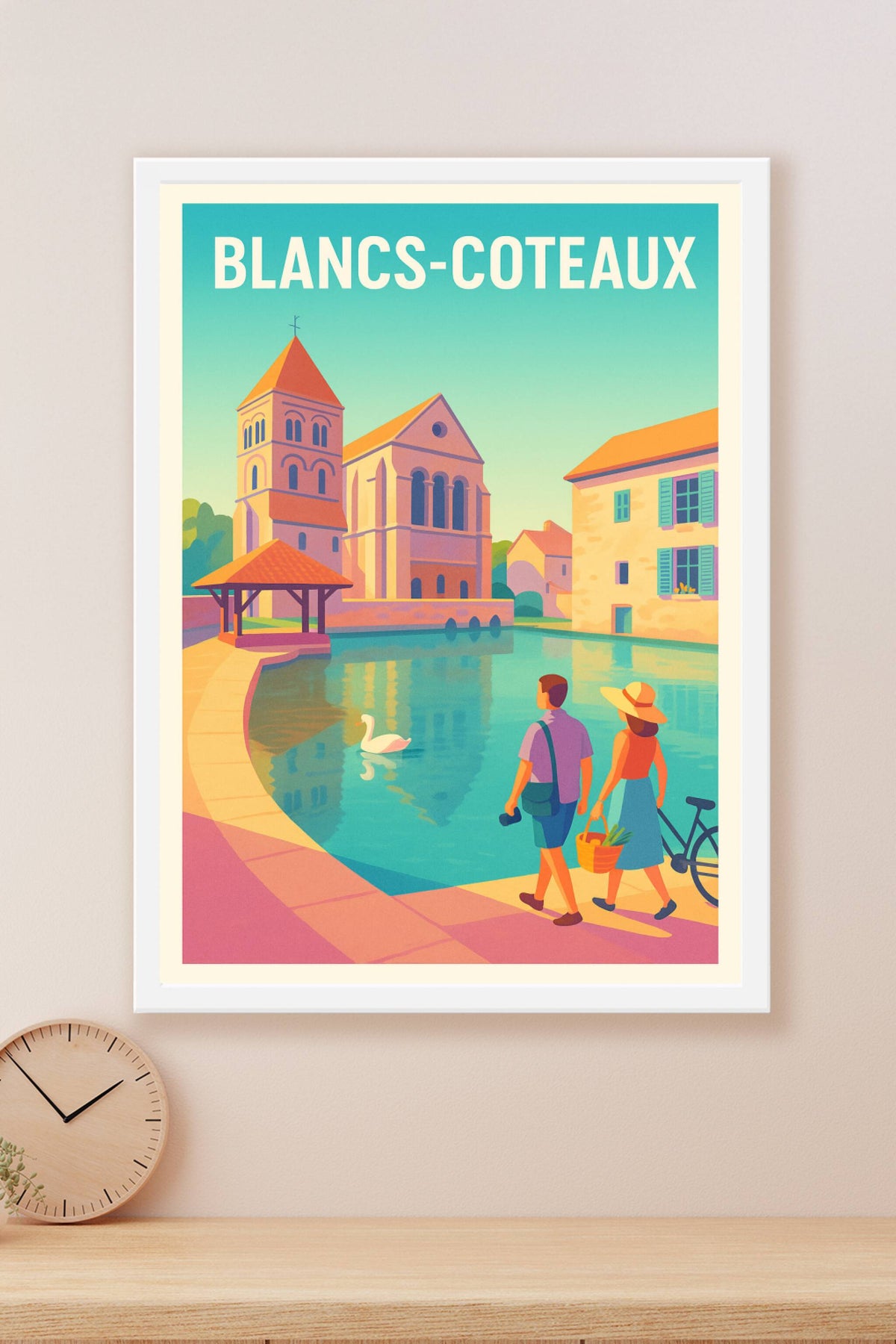 Affiche de Blancs-Coteaux - Charme et sérénité au fil de l'eau