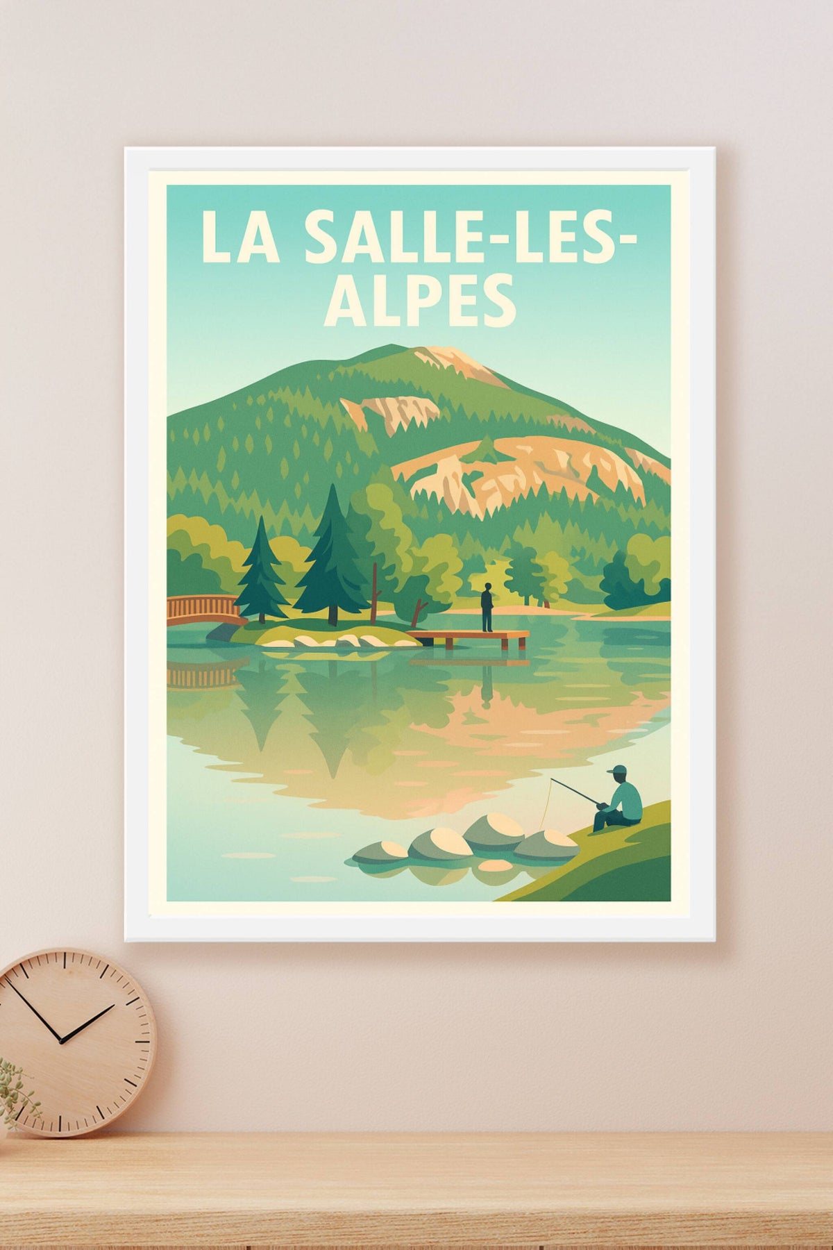 Affiche de La Salle-les-Alpes - Évasion nature au cœur des montagnes