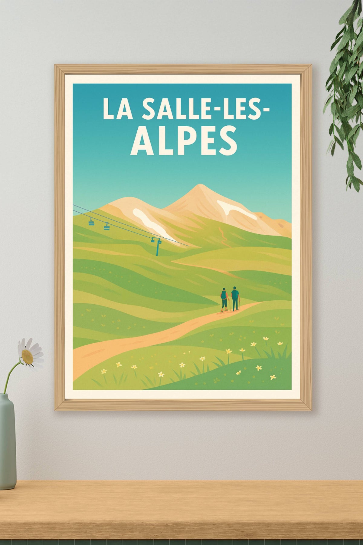 Affiche de La Salle-les-Alpes - Évasion au cœur des Alpes
