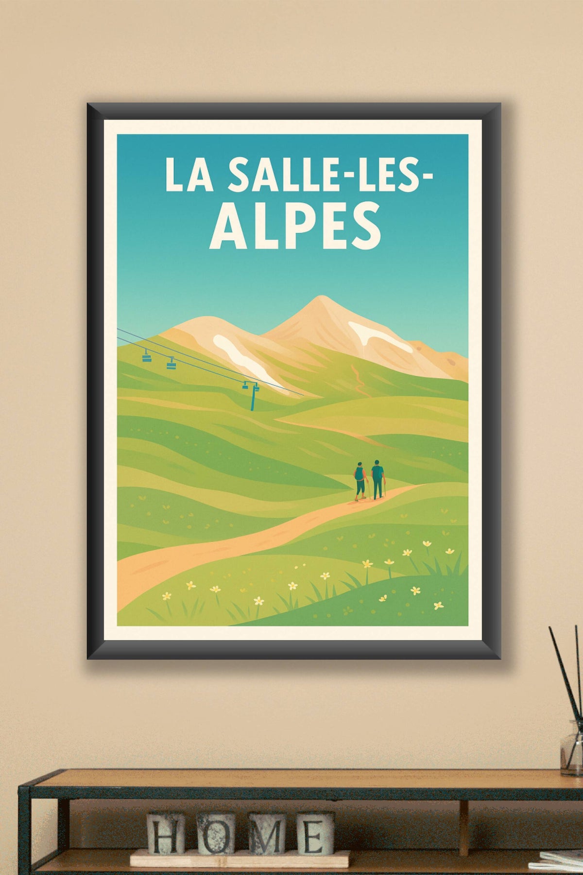Affiche de La Salle-les-Alpes - Évasion au cœur des Alpes