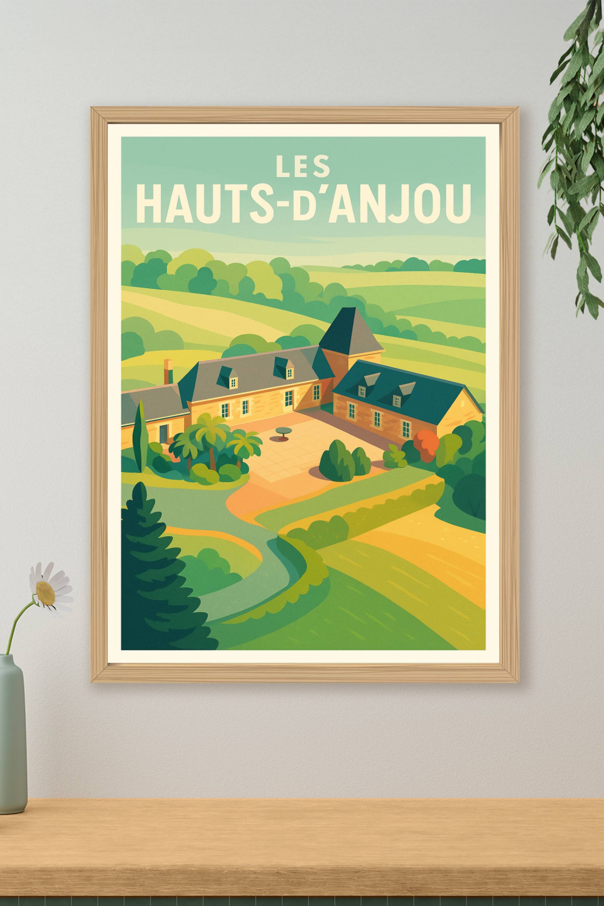 Affiche de Les Hauts-d'Anjou - Charme et sérénité en pleine campagne