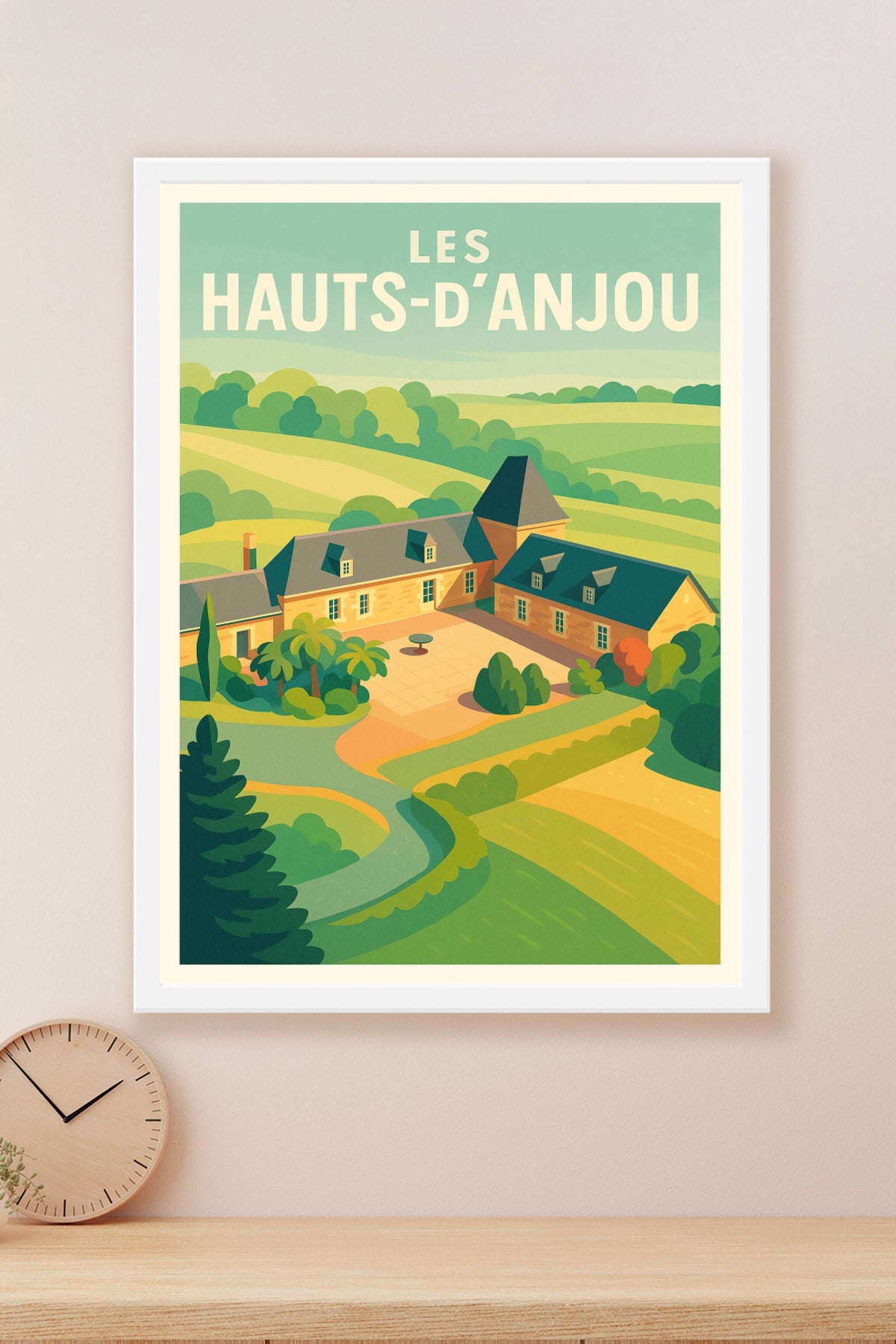 Affiche de Les Hauts-d'Anjou - Charme et sérénité en pleine campagne
