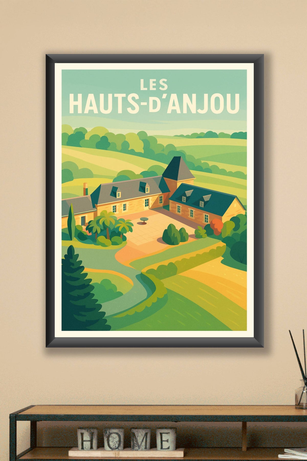 Affiche de Les Hauts-d'Anjou - Charme et sérénité en pleine campagne