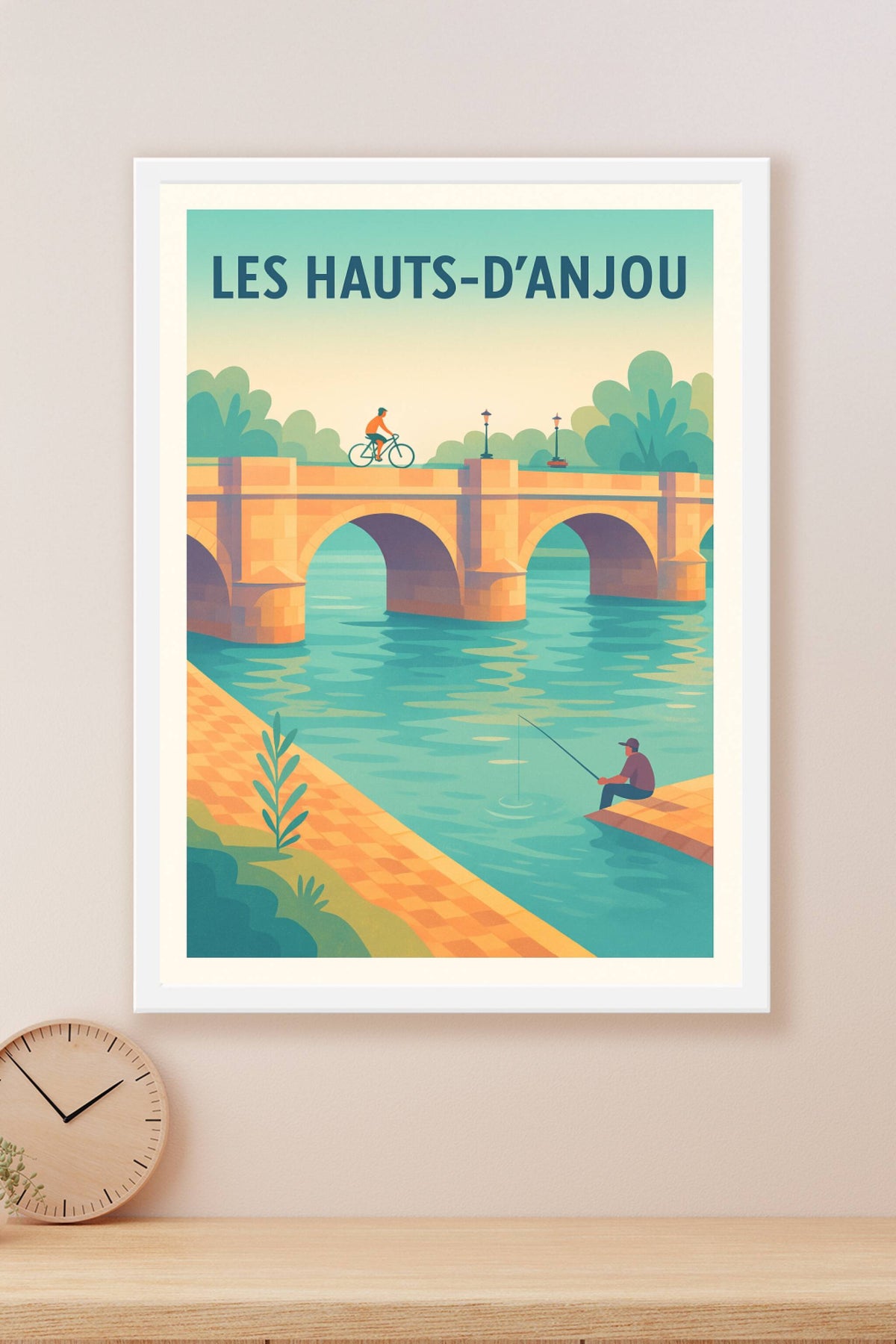Affiche de Les Hauts-d'Anjou - Évasion tranquille au fil de l'eau