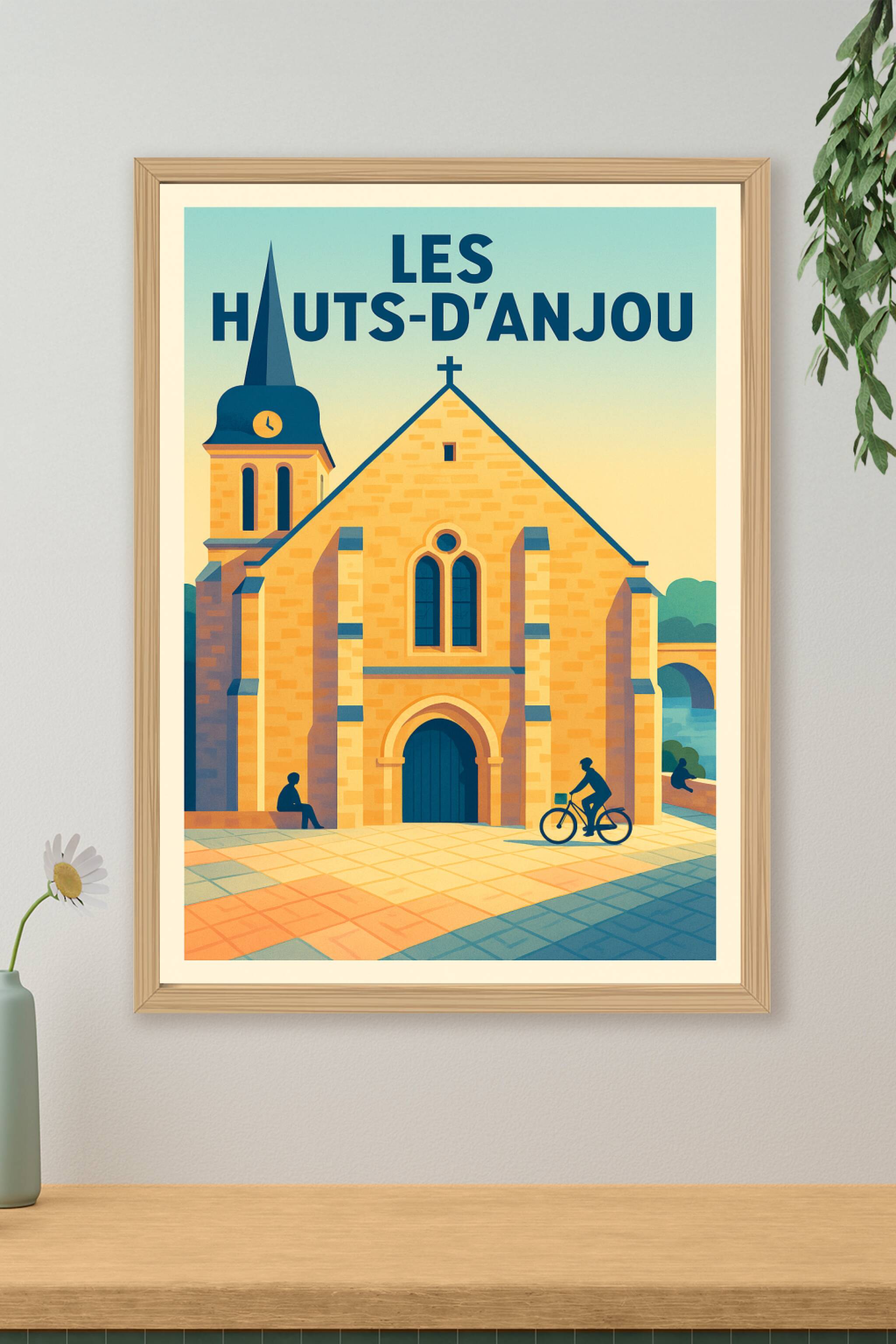Affiche de Les Hauts-d'Anjou - Patrimoine et Quiétude au Cœur de la Vallée