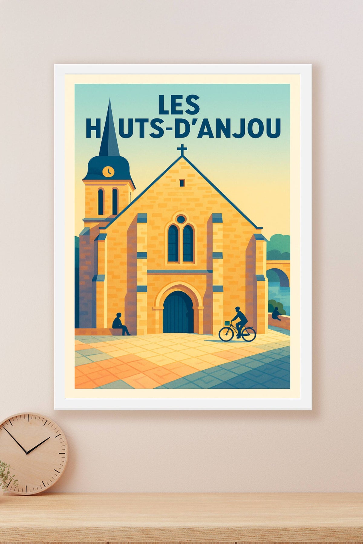 Affiche de Les Hauts-d'Anjou - Patrimoine et Quiétude au Cœur de la Vallée