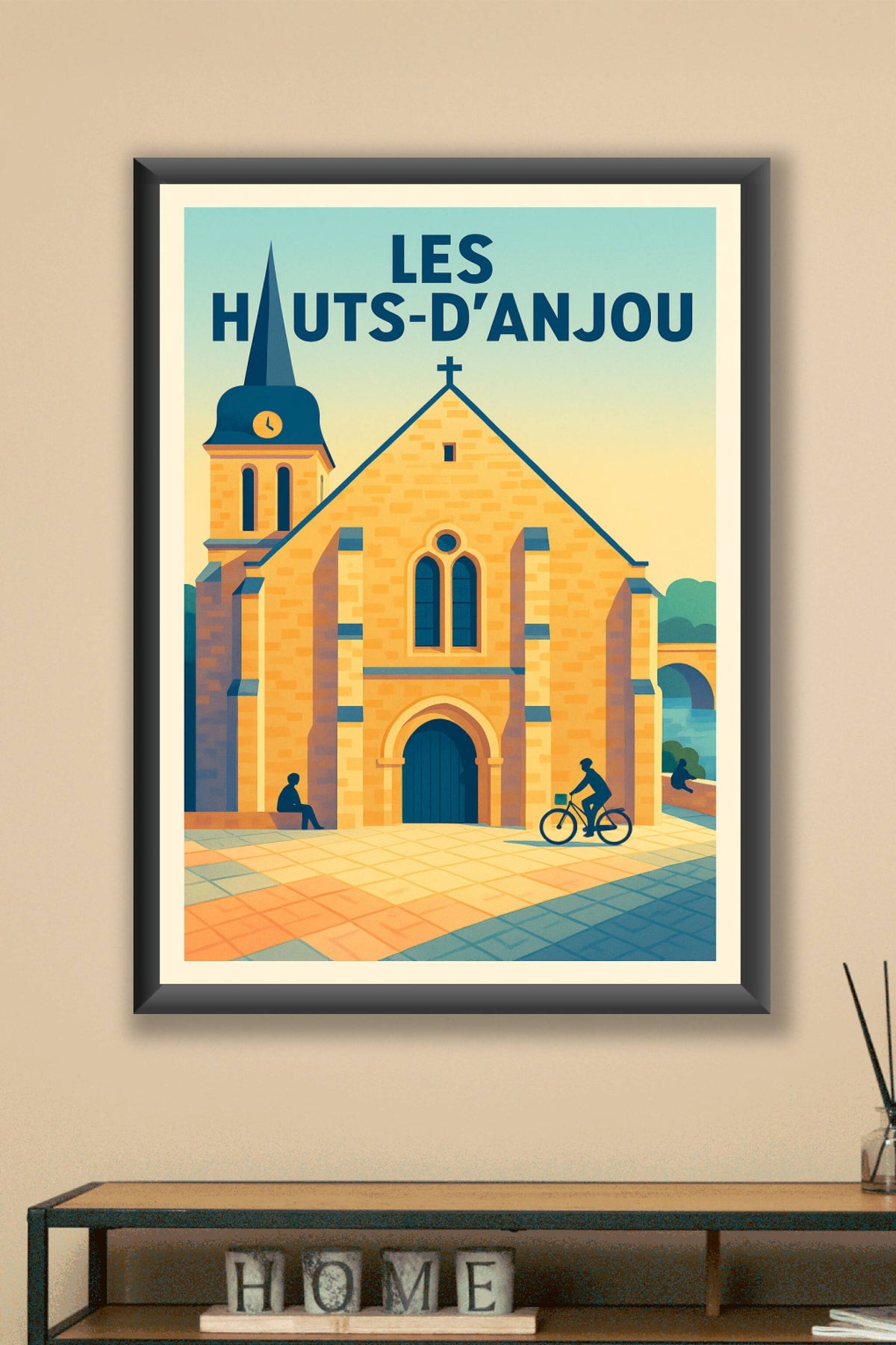 Affiche de Les Hauts-d'Anjou - Patrimoine et Quiétude au Cœur de la Vallée