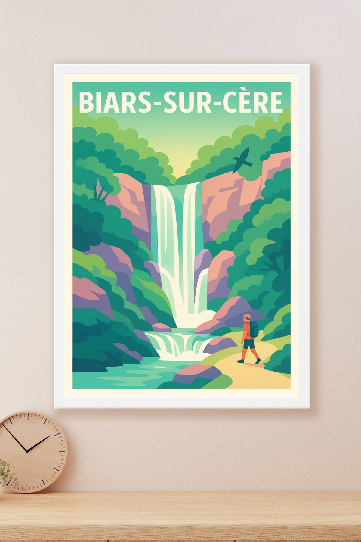 Affiche de Biars-sur-Cère - Évasion nature au fil de la cascade