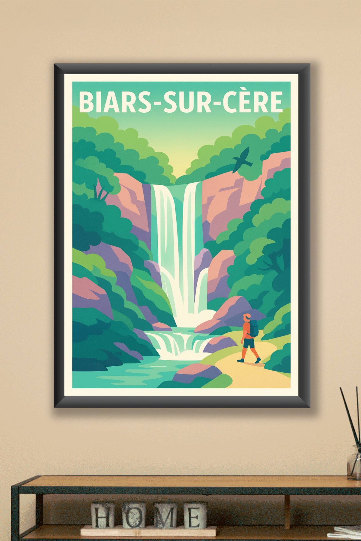 Affiche de Biars-sur-Cère - Évasion nature au fil de la cascade