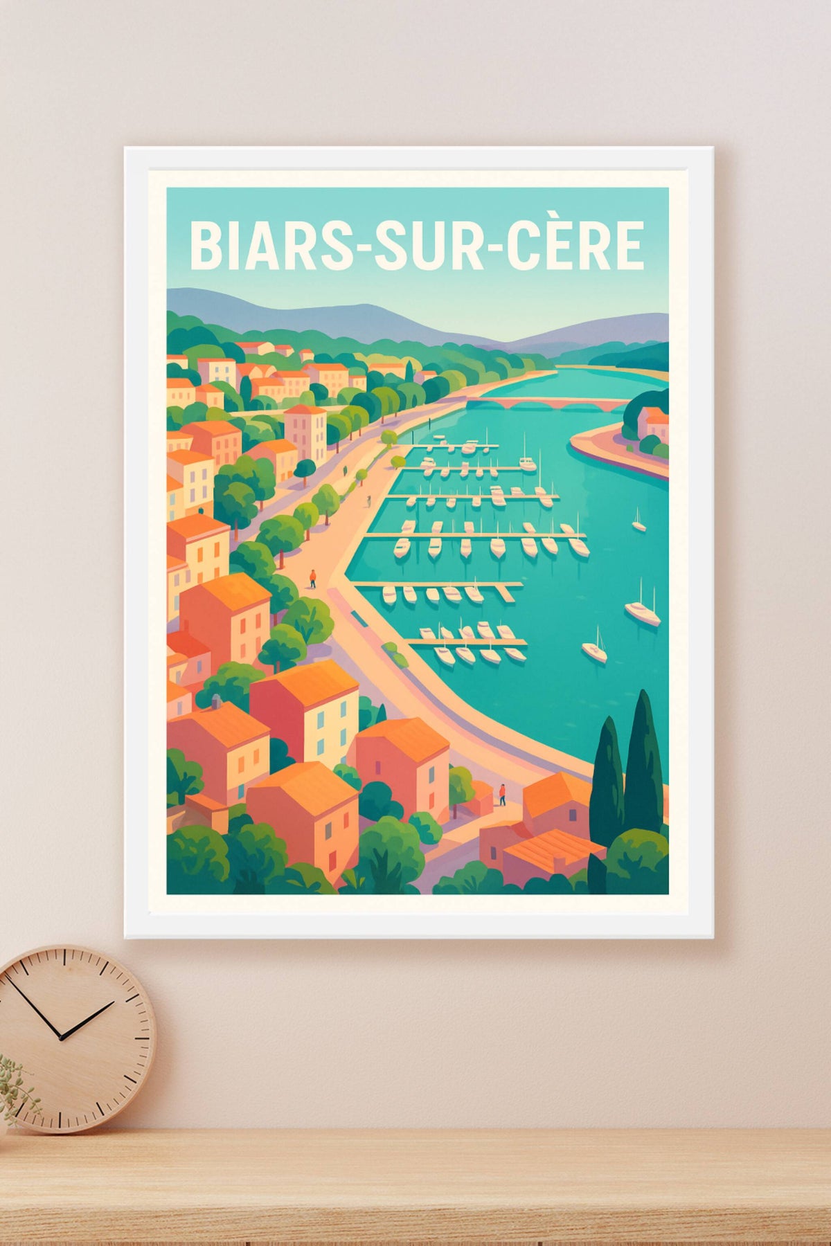 Affiche de Biars-sur-Cère - Charme et sérénité au bord de l'eau