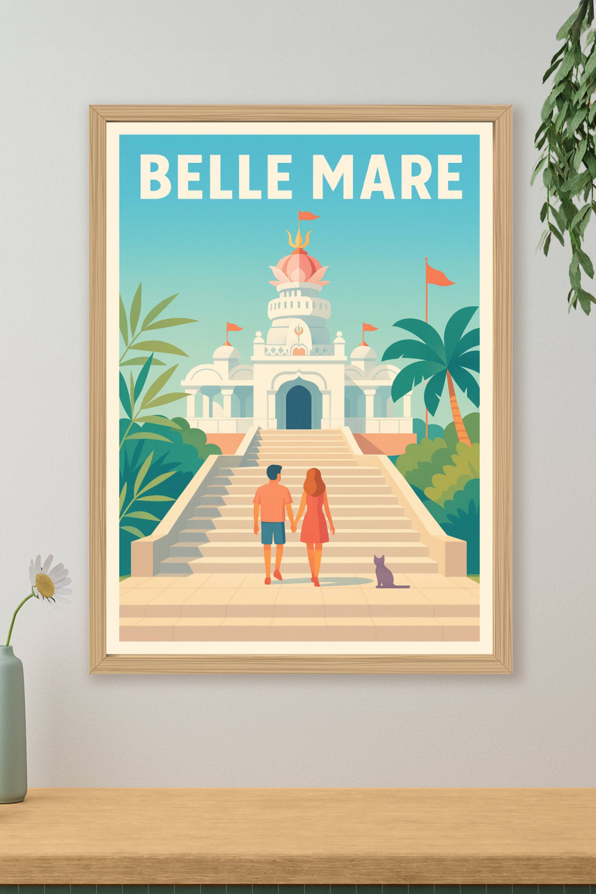 Affiche de Belle Mare - Escapade romantique sous les tropiques