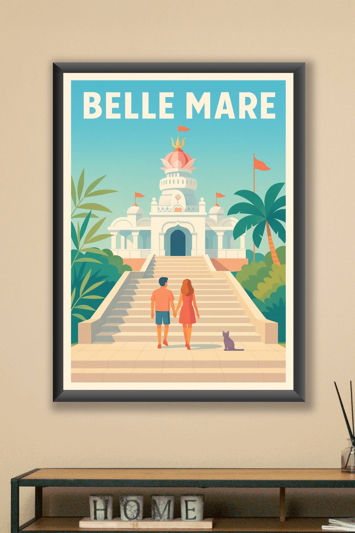 Affiche de Belle Mare - Escapade romantique sous les tropiques