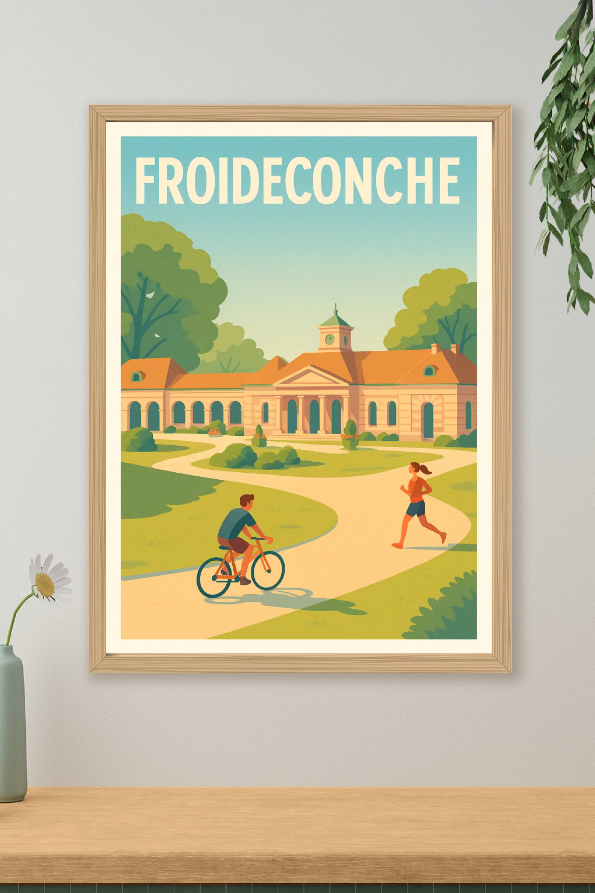Affiche de Froideconche - Un havre de tranquillité et de nature