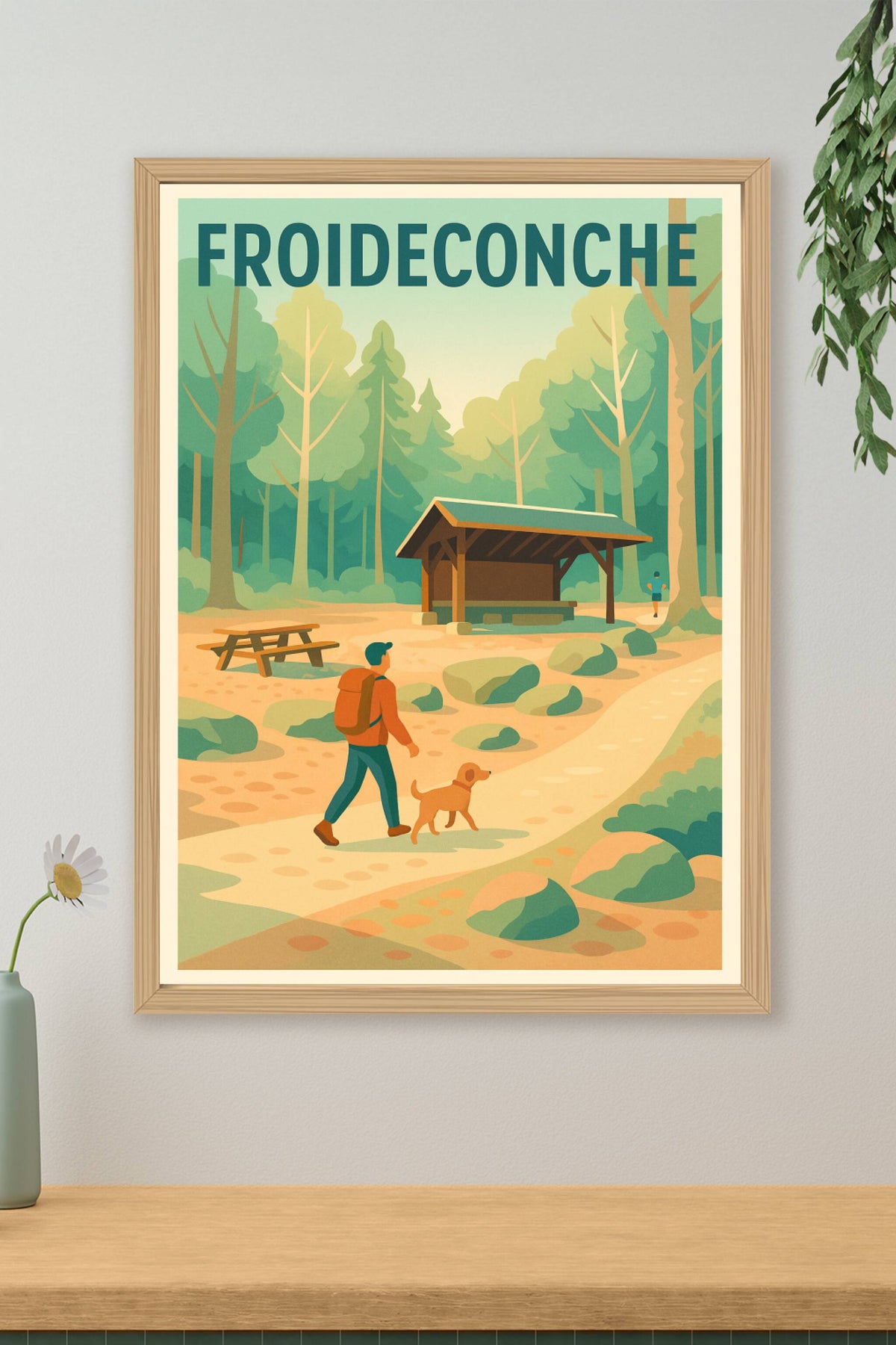 Affiche de Froideconche - Escapade nature en pleine forêt