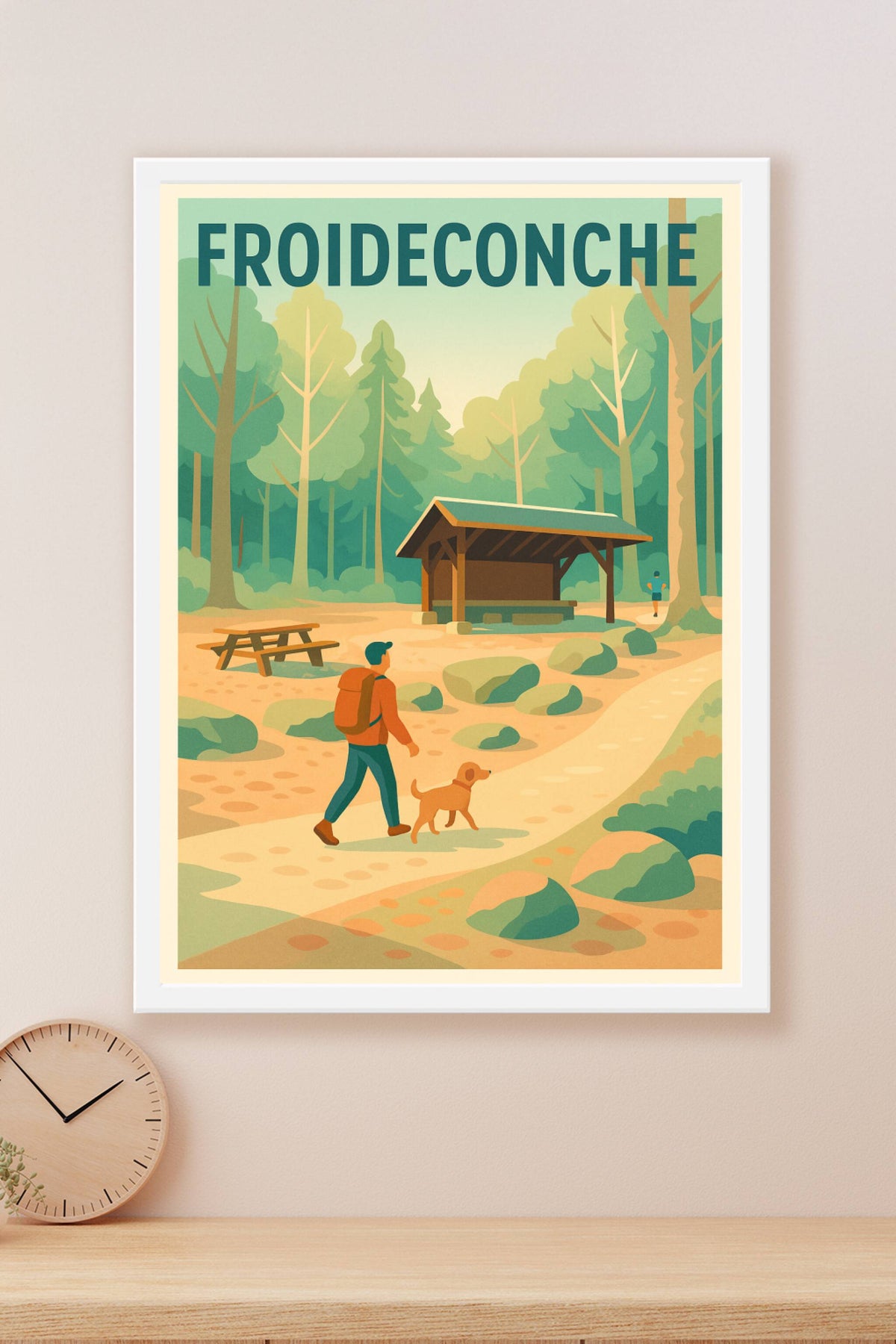 Affiche de Froideconche - Escapade nature en pleine forêt