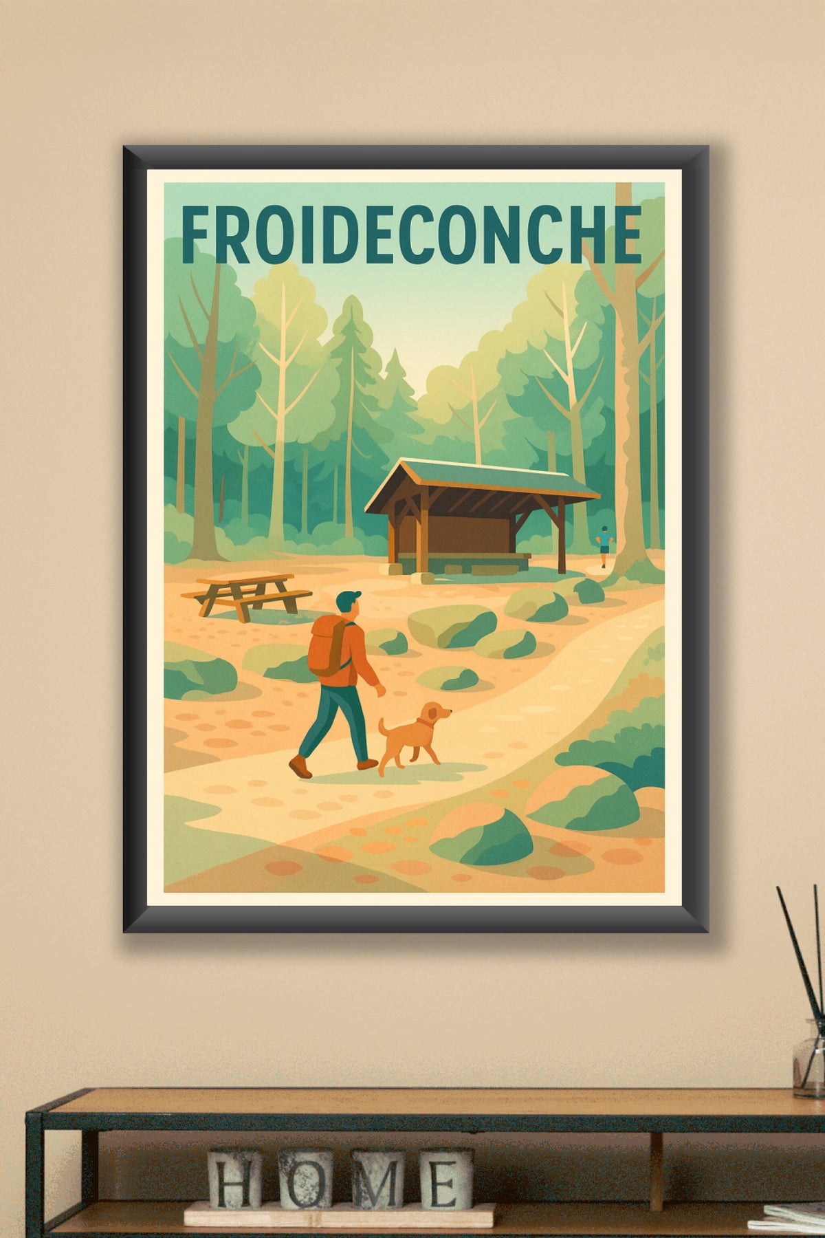 Affiche de Froideconche - Escapade nature en pleine forêt