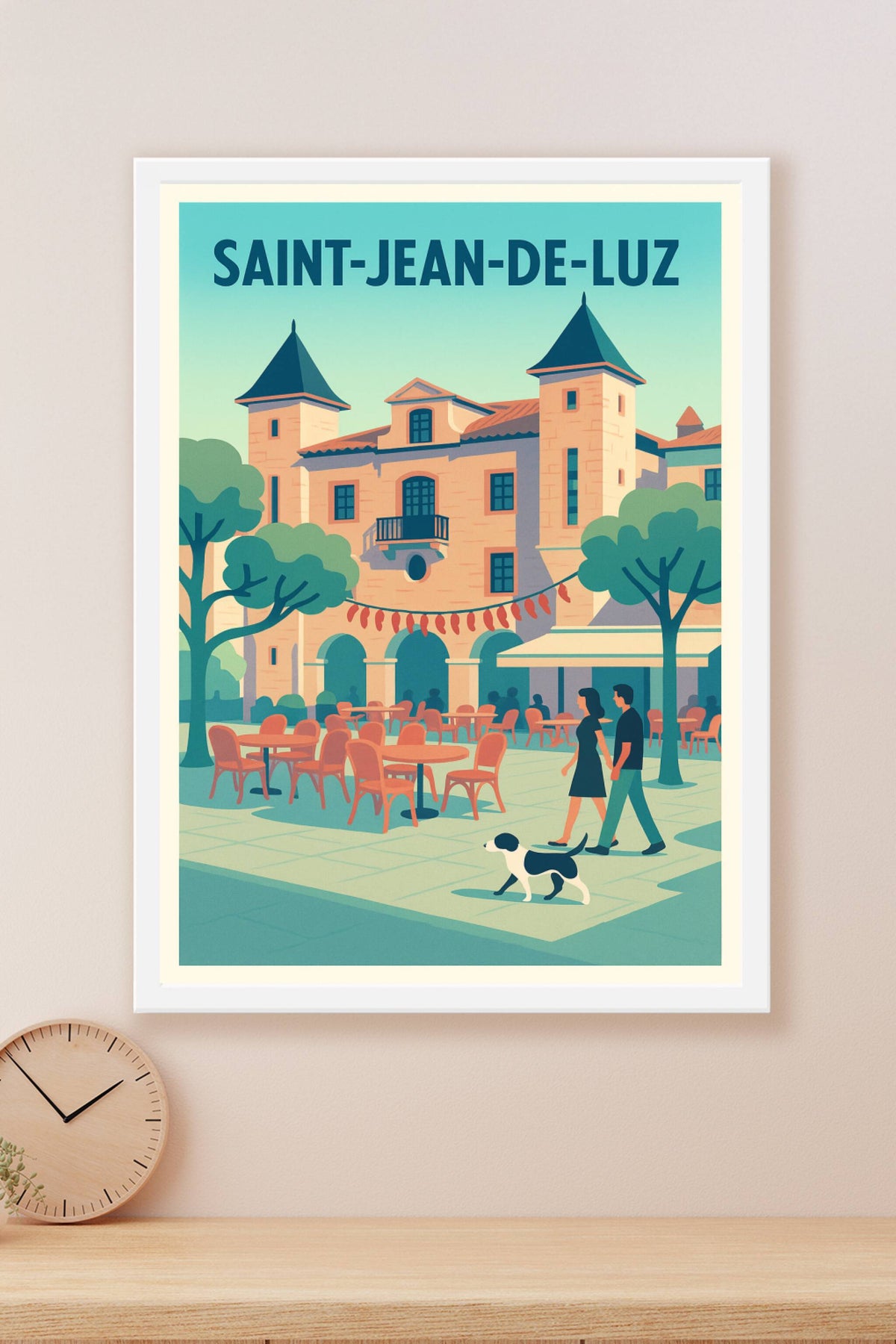 Affiche de Saint-Jean-de-Luz - Charme basque en terrasse