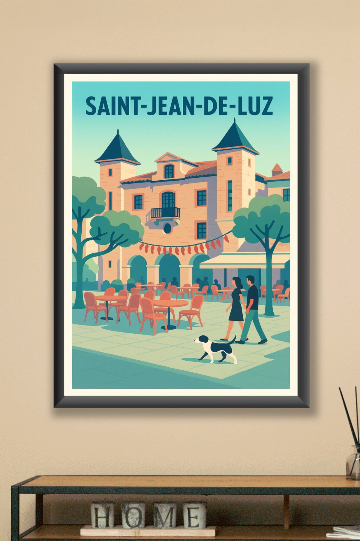 Affiche de Saint-Jean-de-Luz - Charme basque en terrasse