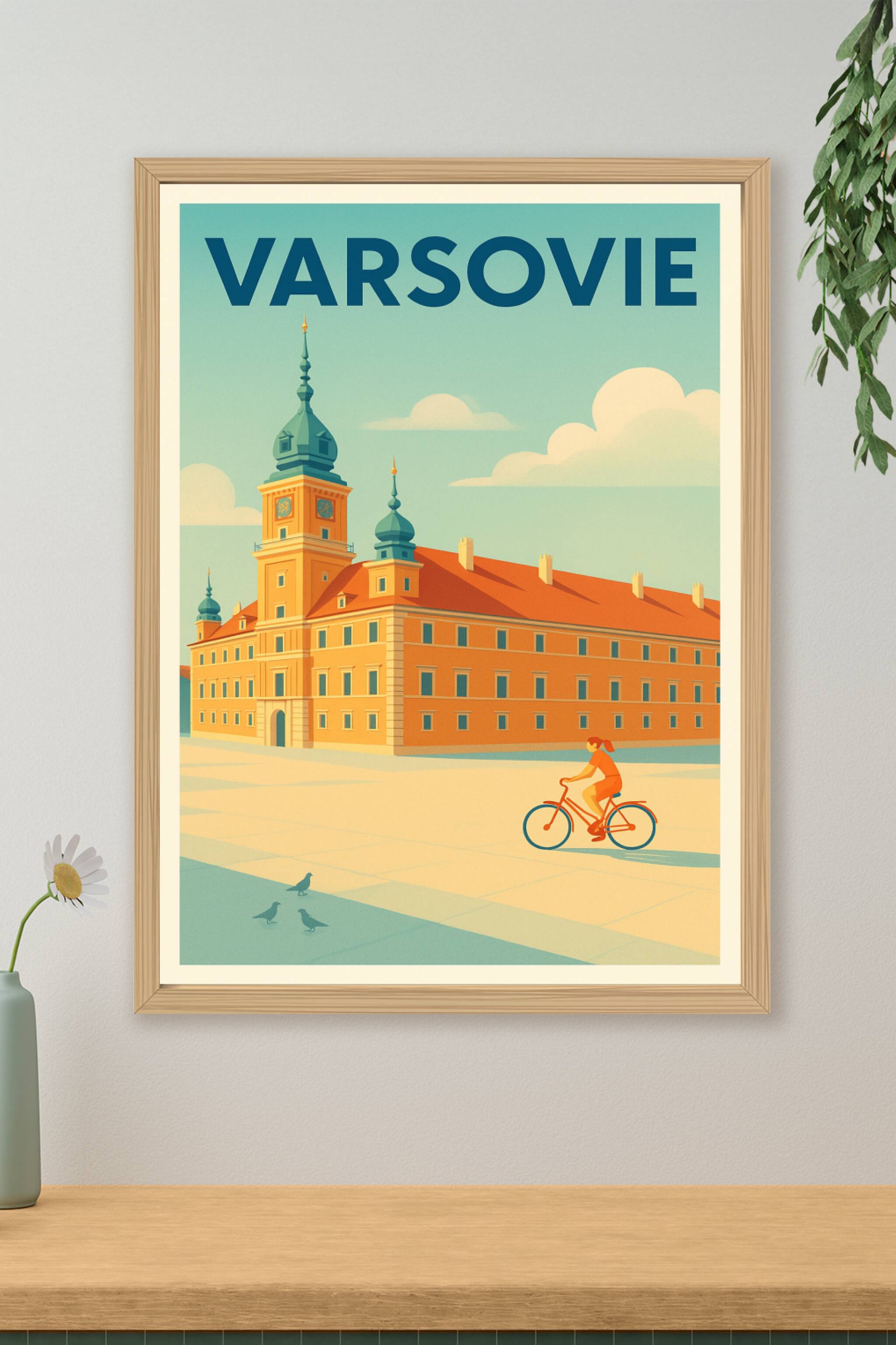 Affiche de Varsovie - L'élégance historique au cœur de la ville