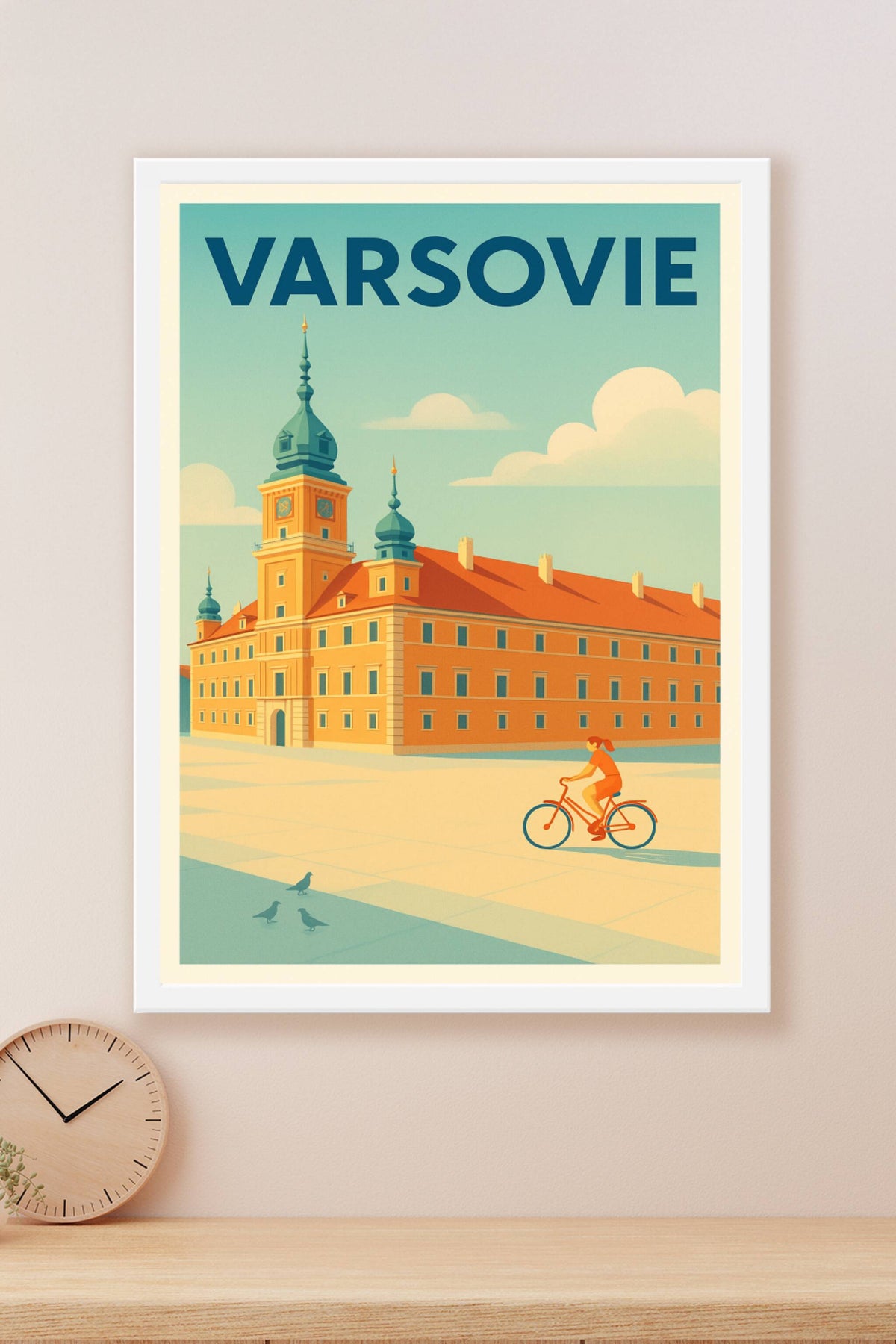 Affiche de Varsovie - L'élégance historique au cœur de la ville