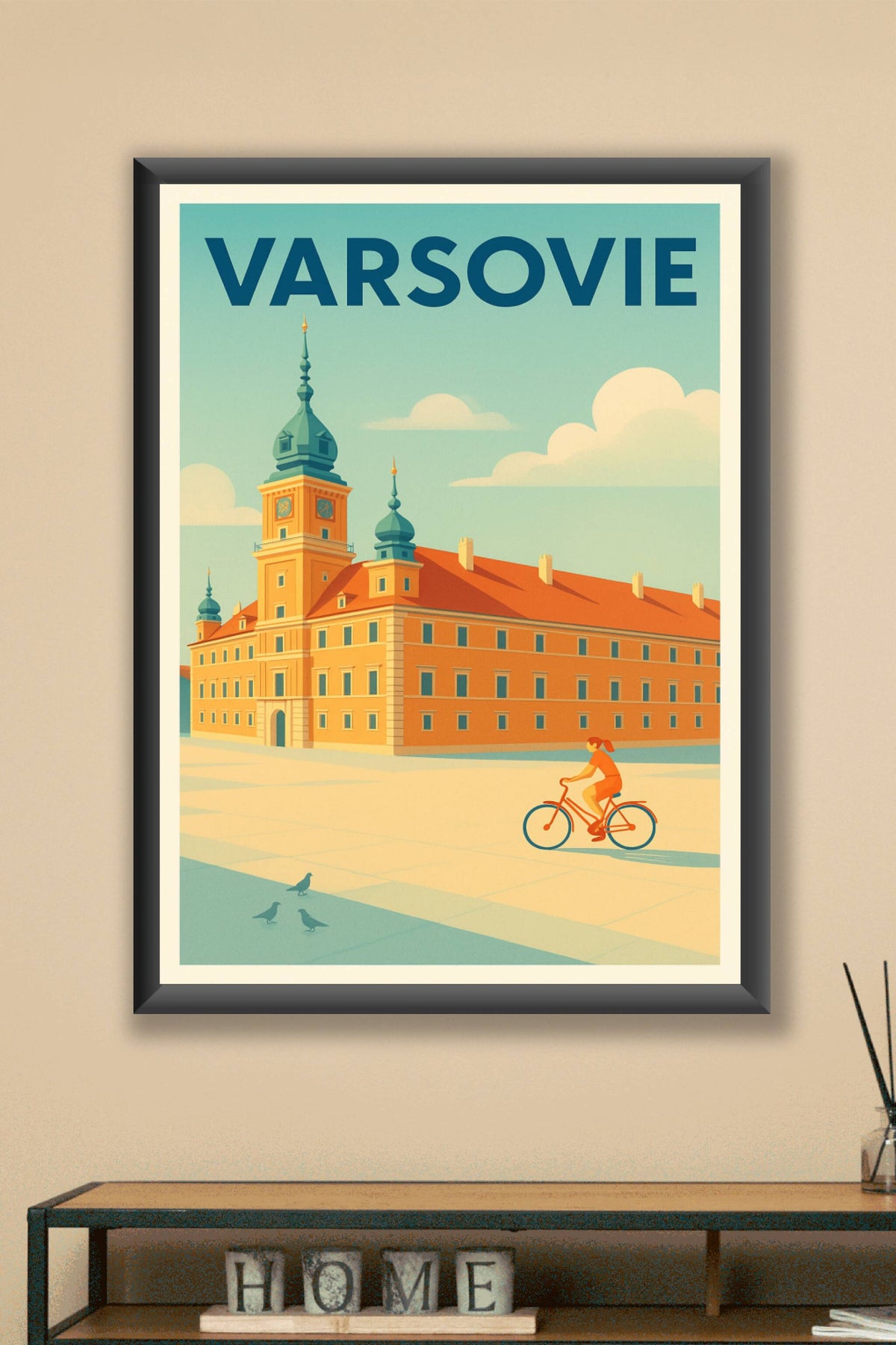 Affiche de Varsovie - L'élégance historique au cœur de la ville