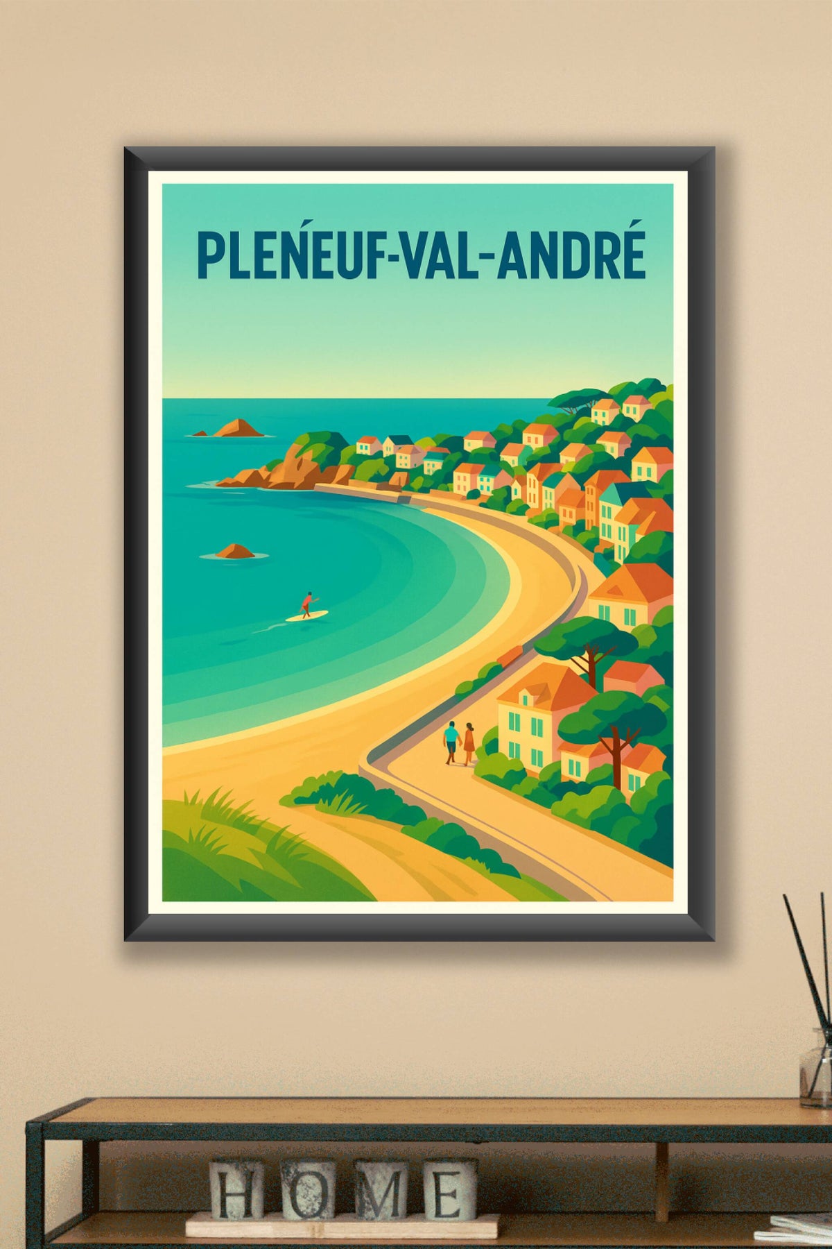 Affiche de Pléneuf-Val-André - Coeur Balnéaire et Sérénité Côtière