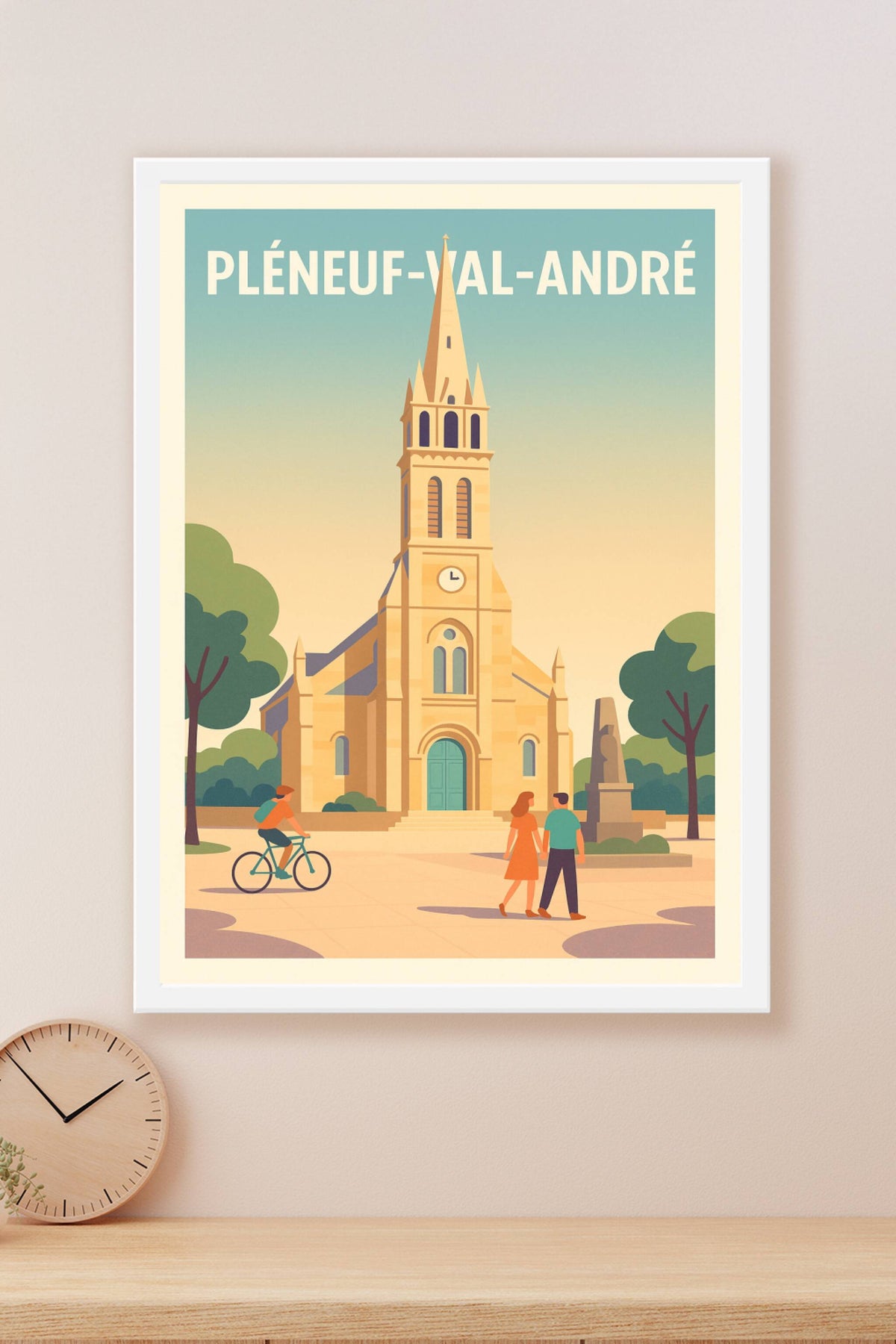 Affiche de Pléneuf-Val-André - Charme et sérénité bretonne