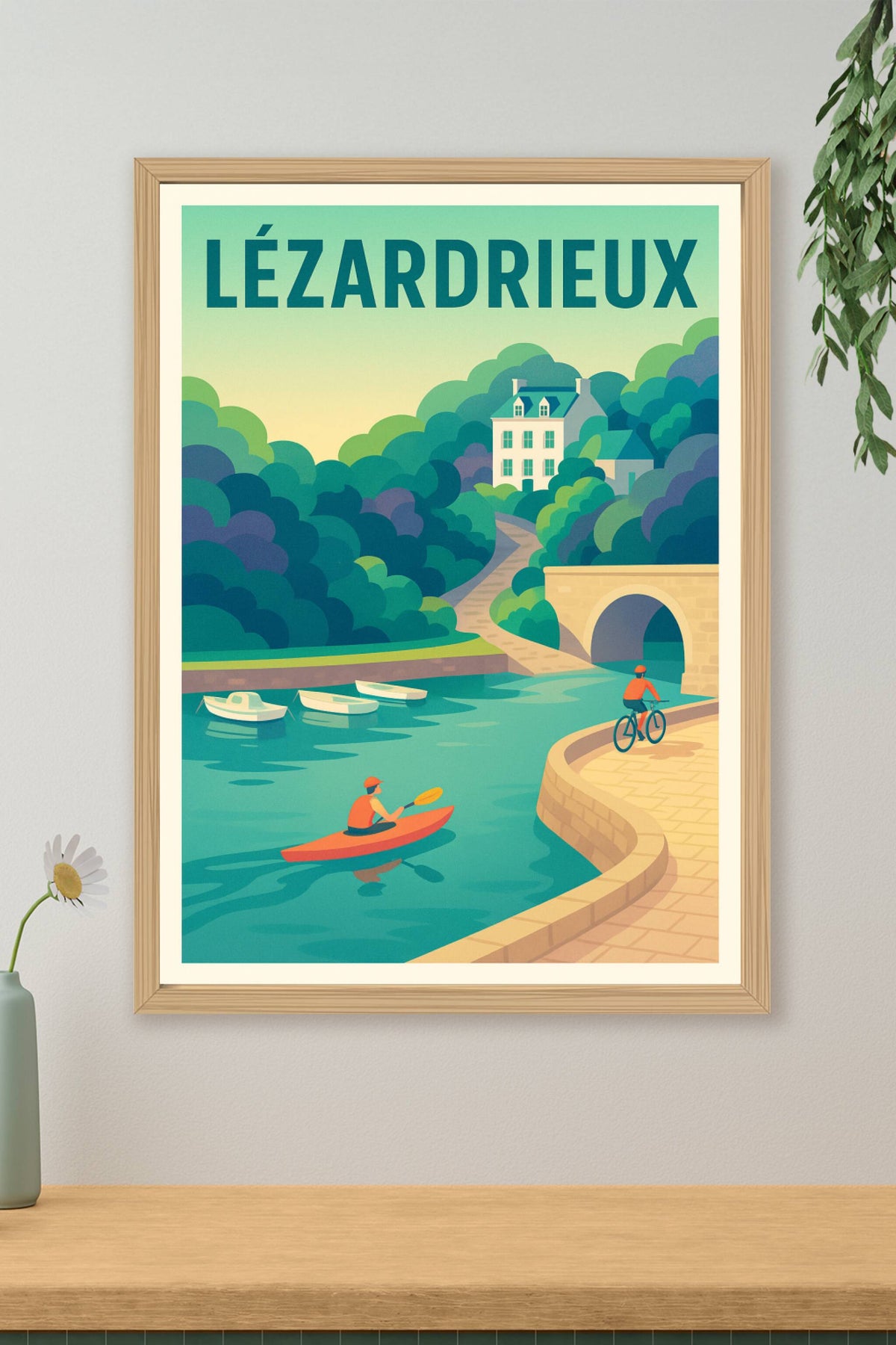 Affiche de Lézardrieux - Sérénité au fil de l'eau