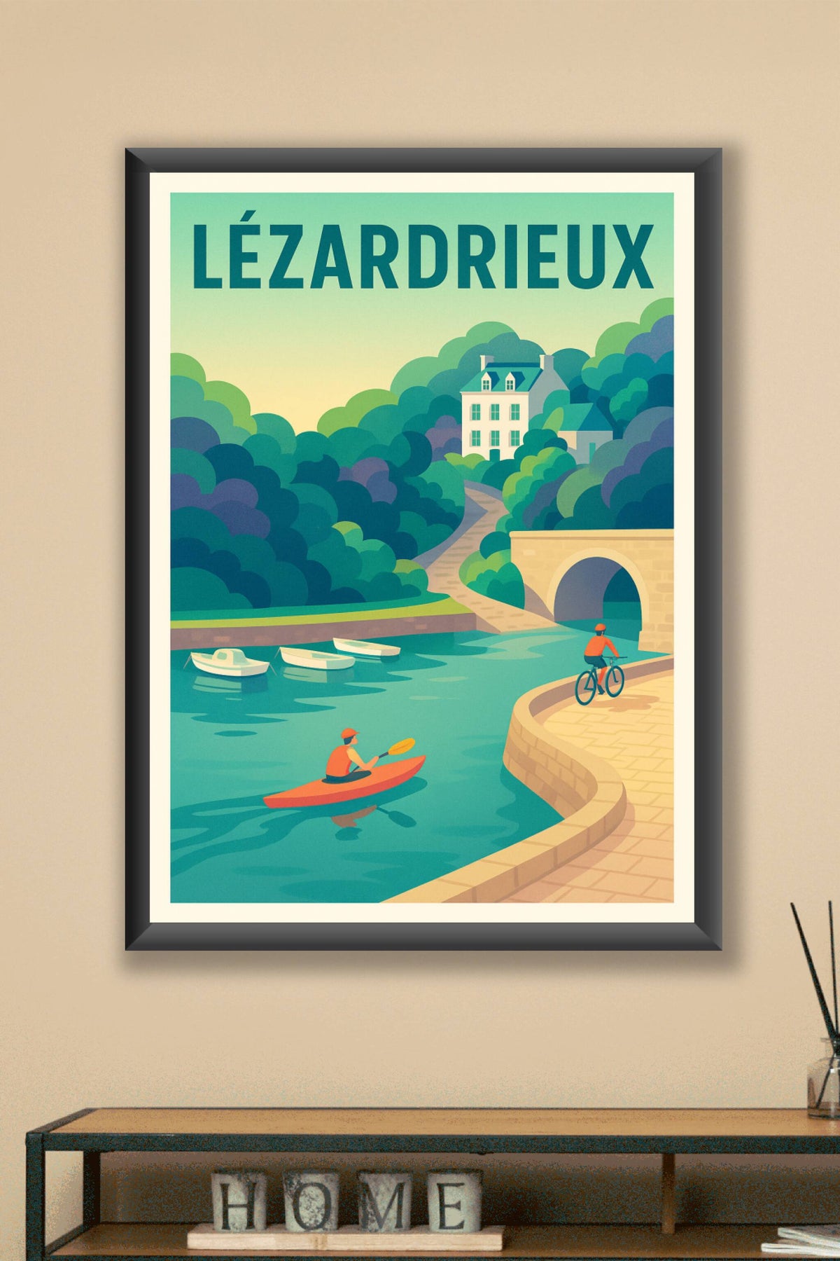 Affiche de Lézardrieux - Sérénité au fil de l'eau
