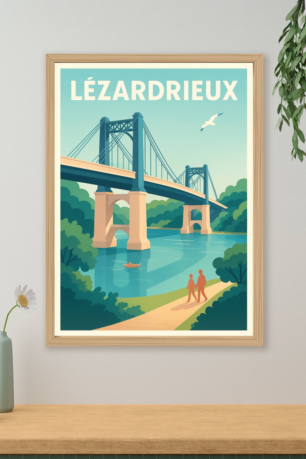 Affiche de Lézardrieux - Tranquillité au fil de l'eau