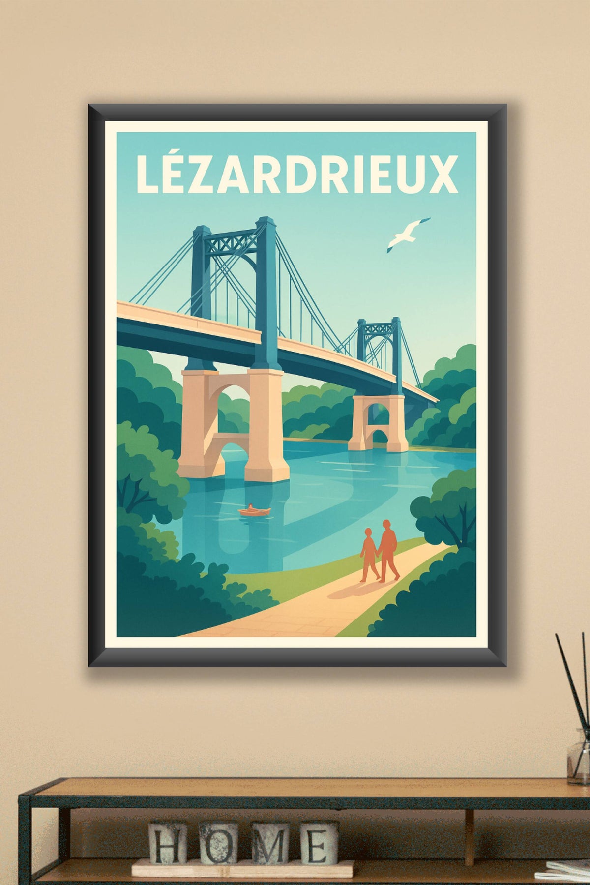 Affiche de Lézardrieux - Tranquillité au fil de l'eau