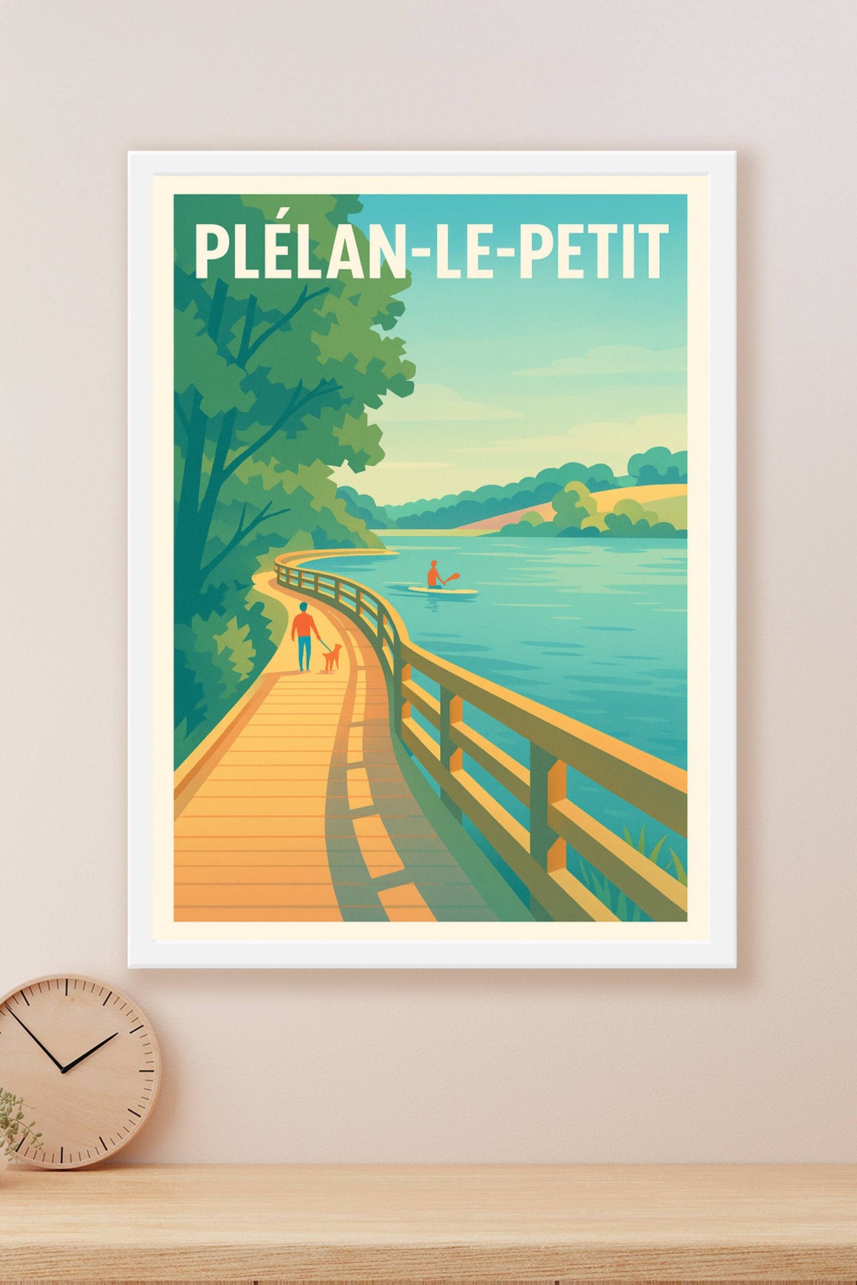 Affiche de Plélan-le-Petit - Promenade au fil de l'eau