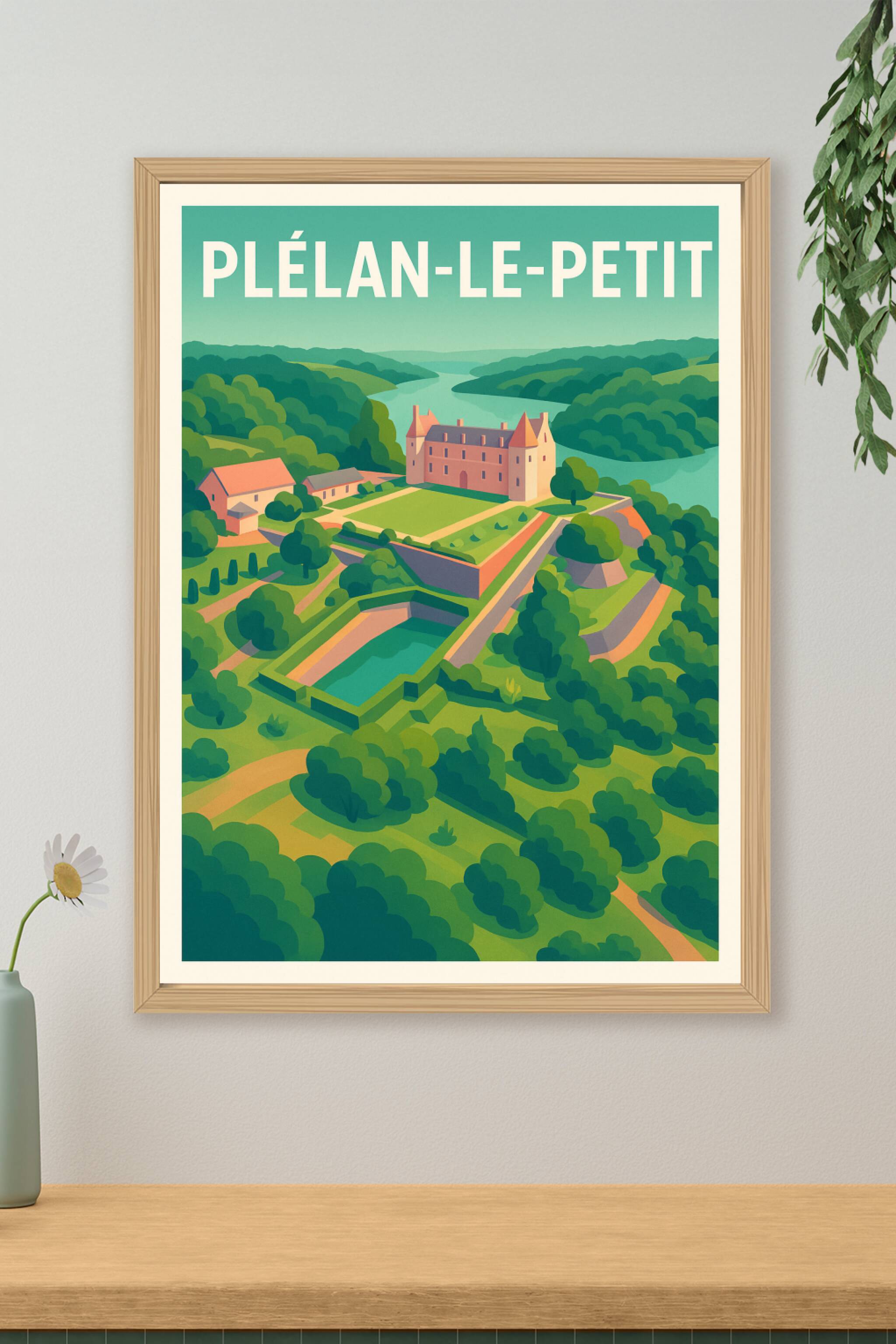Affiche de Plélan-le-Petit - Un havre de sérénité et de verdure