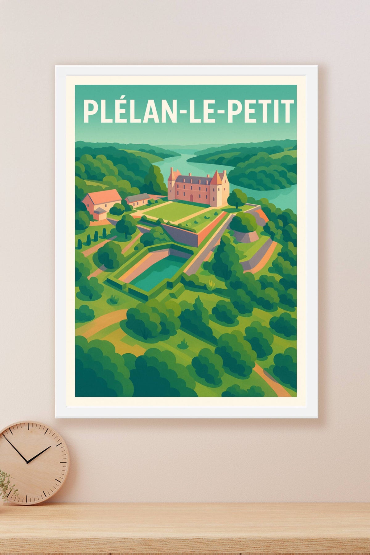 Affiche de Plélan-le-Petit - Un havre de sérénité et de verdure