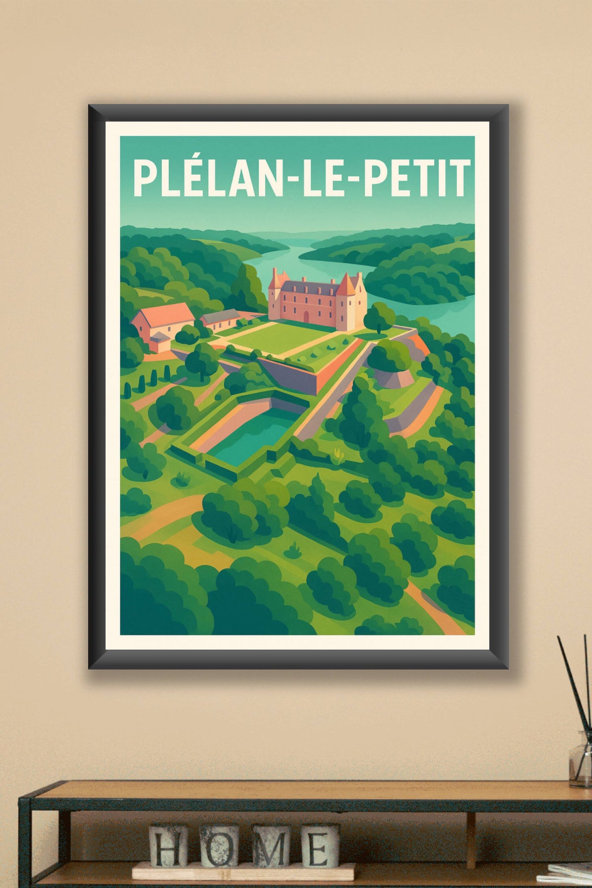 Affiche de Plélan-le-Petit - Un havre de sérénité et de verdure