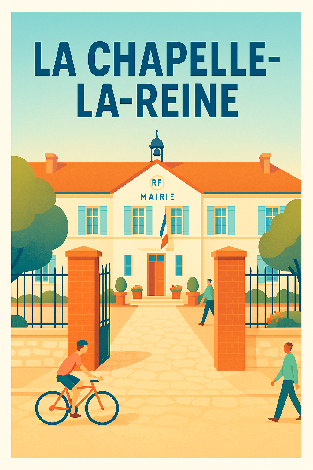Affiche de La Chapelle-la-Reine - Charme et sérénité au cœur du village