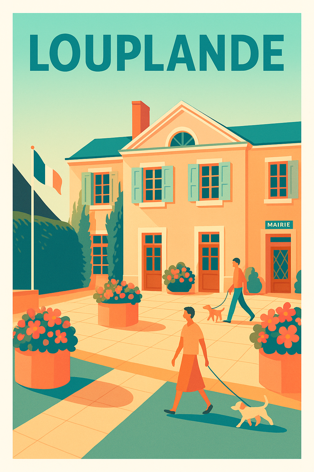 Affiche de Louplande - Charme et sérénité au cœur du village