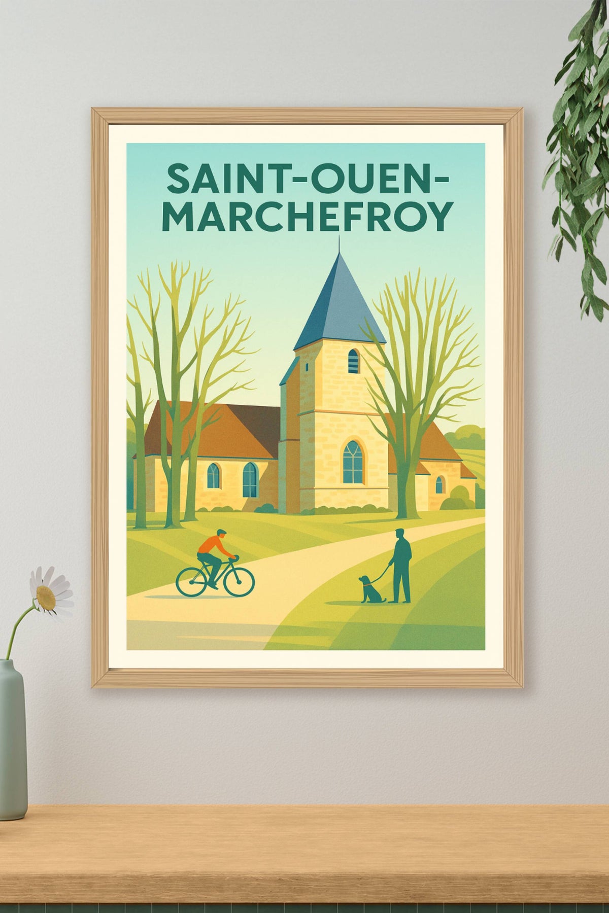 Affiche de Saint-Ouen-Marchefroy - Charme campagnard en douceur
