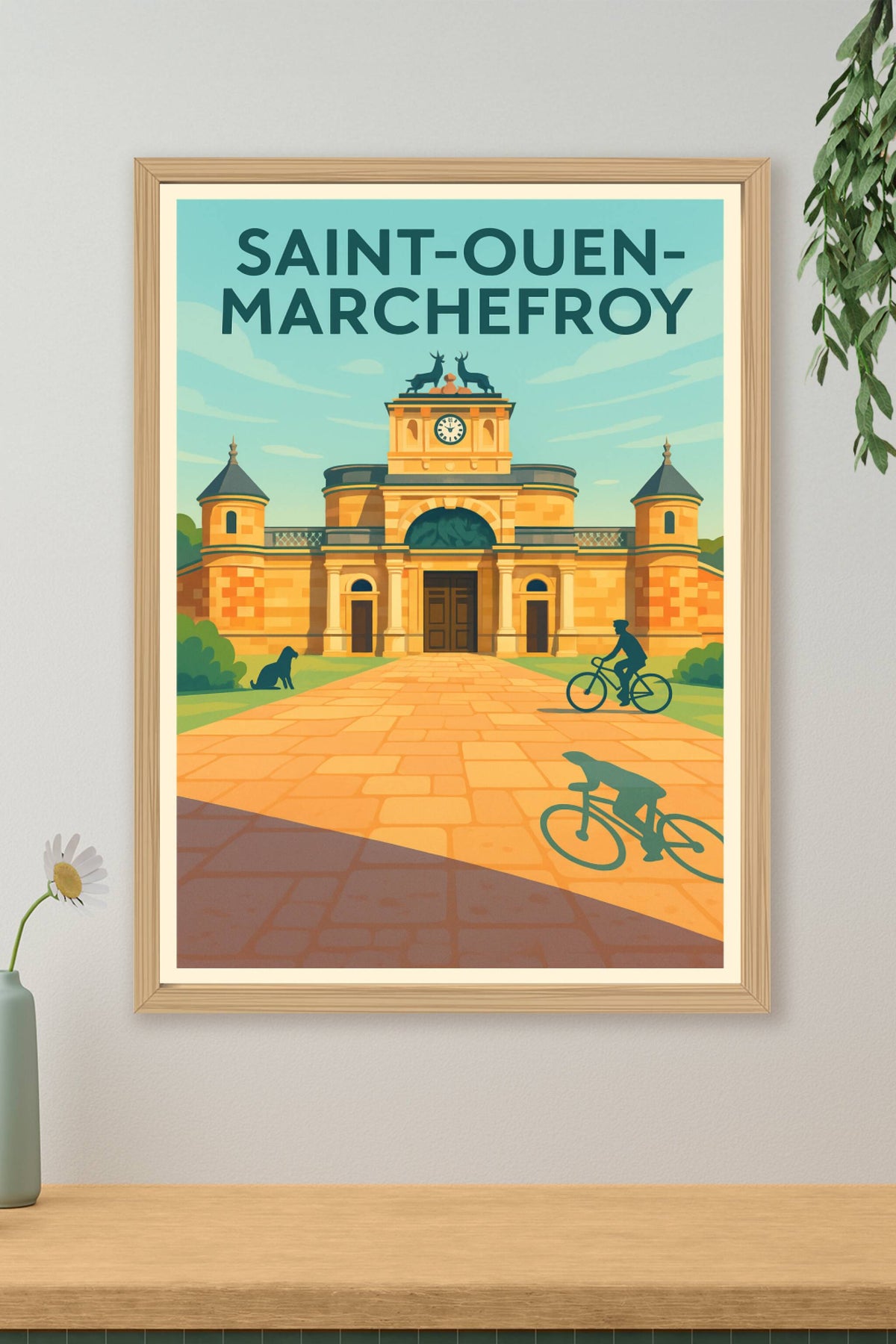 Affiche de Saint-Ouen-Marchefroy - Charme historique au grand air