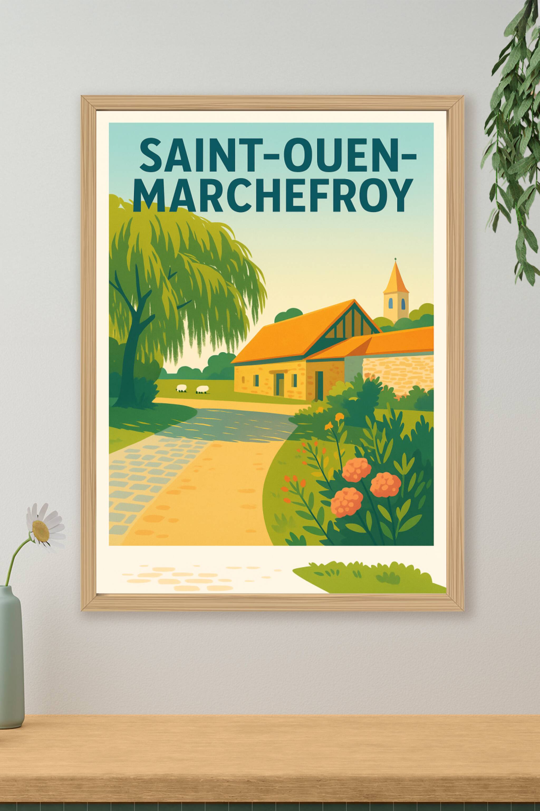 Affiche de Saint-Ouen-Marchefroy - Charme campagnard et sérénité