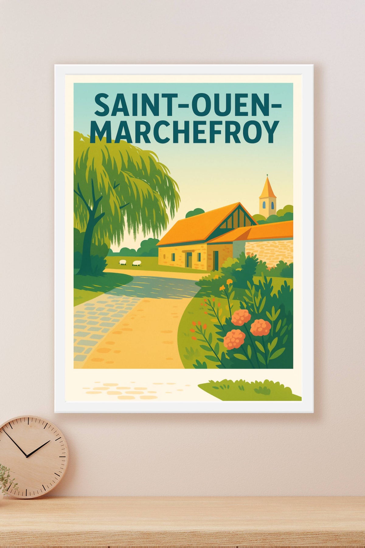 Affiche de Saint-Ouen-Marchefroy - Charme campagnard et sérénité