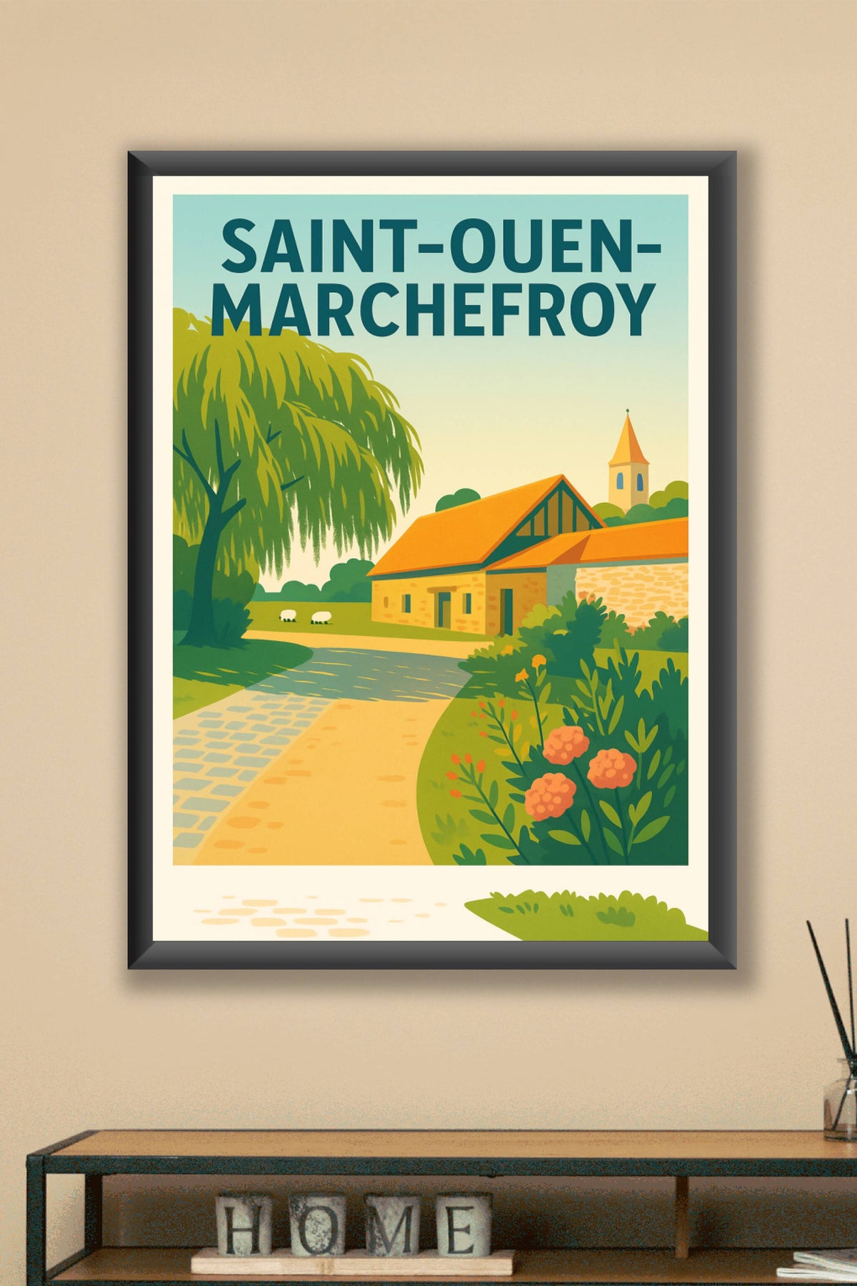 Affiche de Saint-Ouen-Marchefroy - Charme campagnard et sérénité