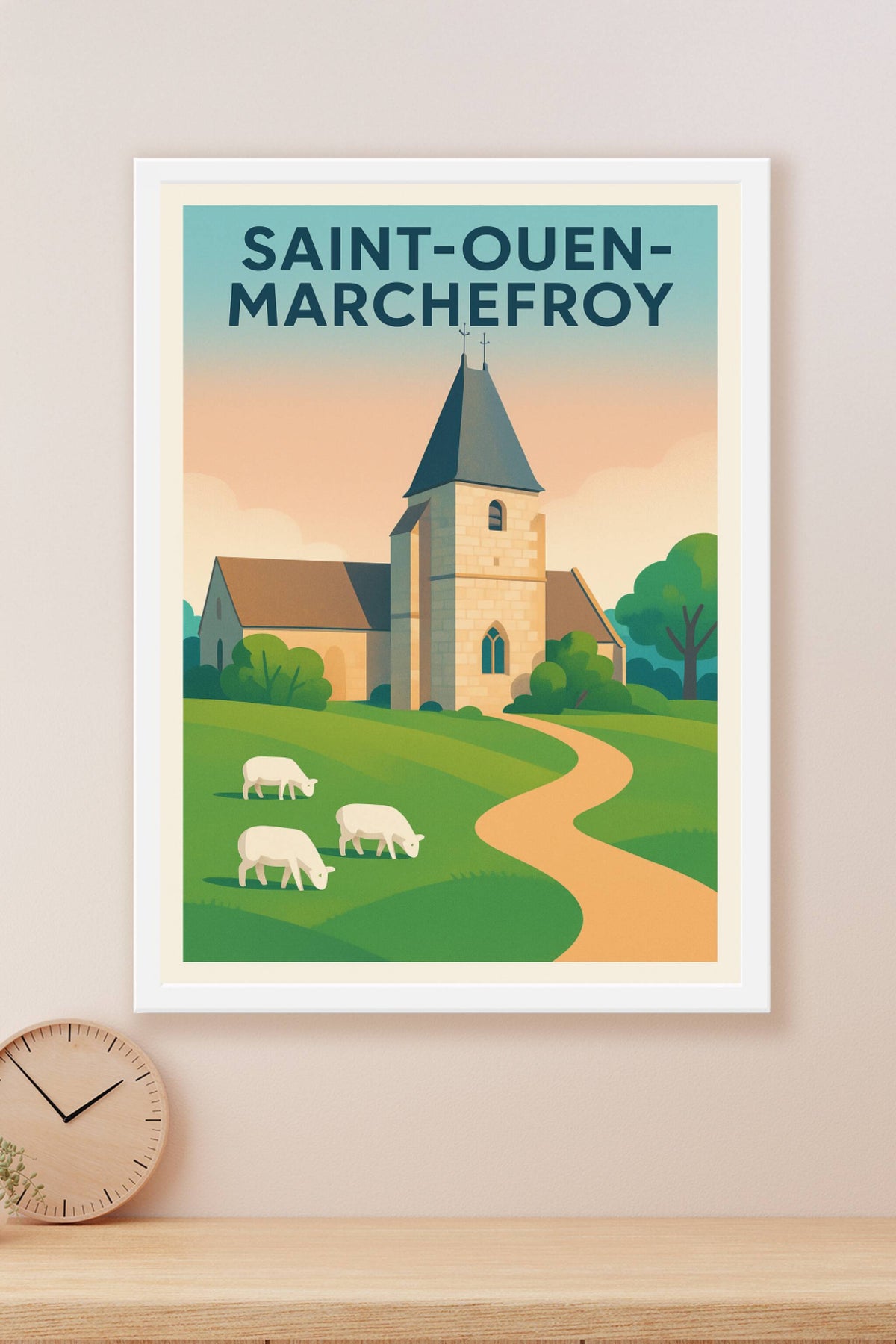 Affiche de Saint-Ouen-Marchefroy - Charme bucolique au cœur de la campagne