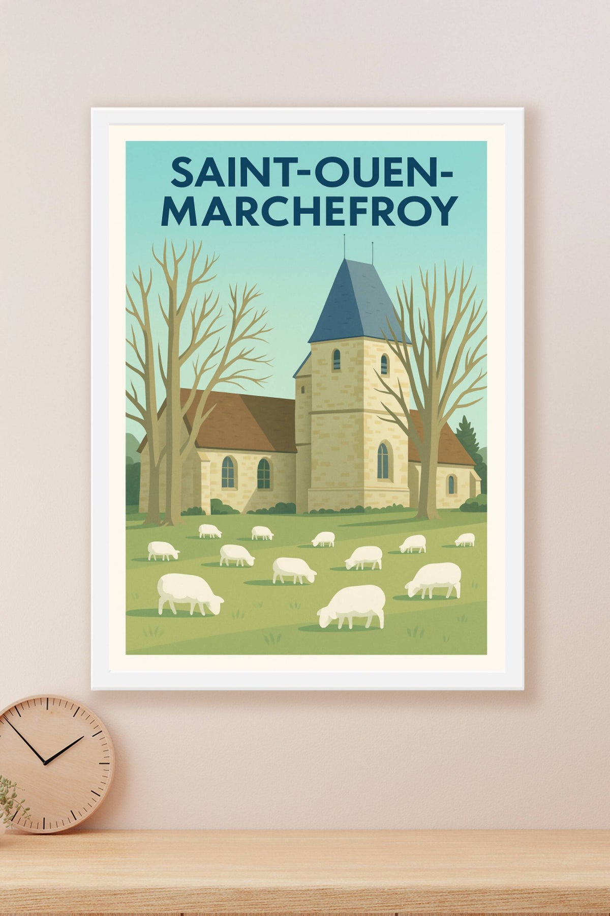 Affiche de Saint-Ouen-Marchefroy - Charme bucolique et patrimoine