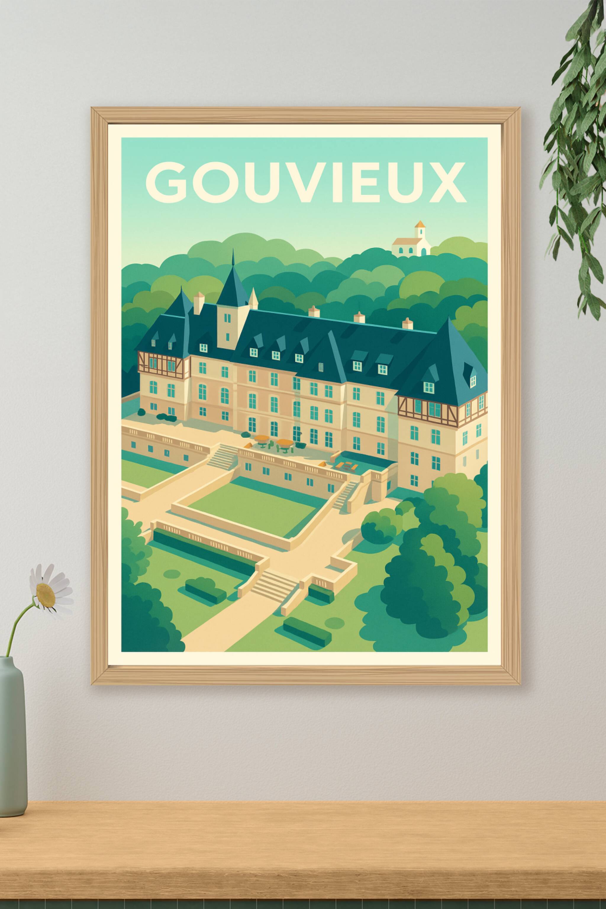 Affiche de Gouvieux - Élégance et Patrimoine à l'Honneur