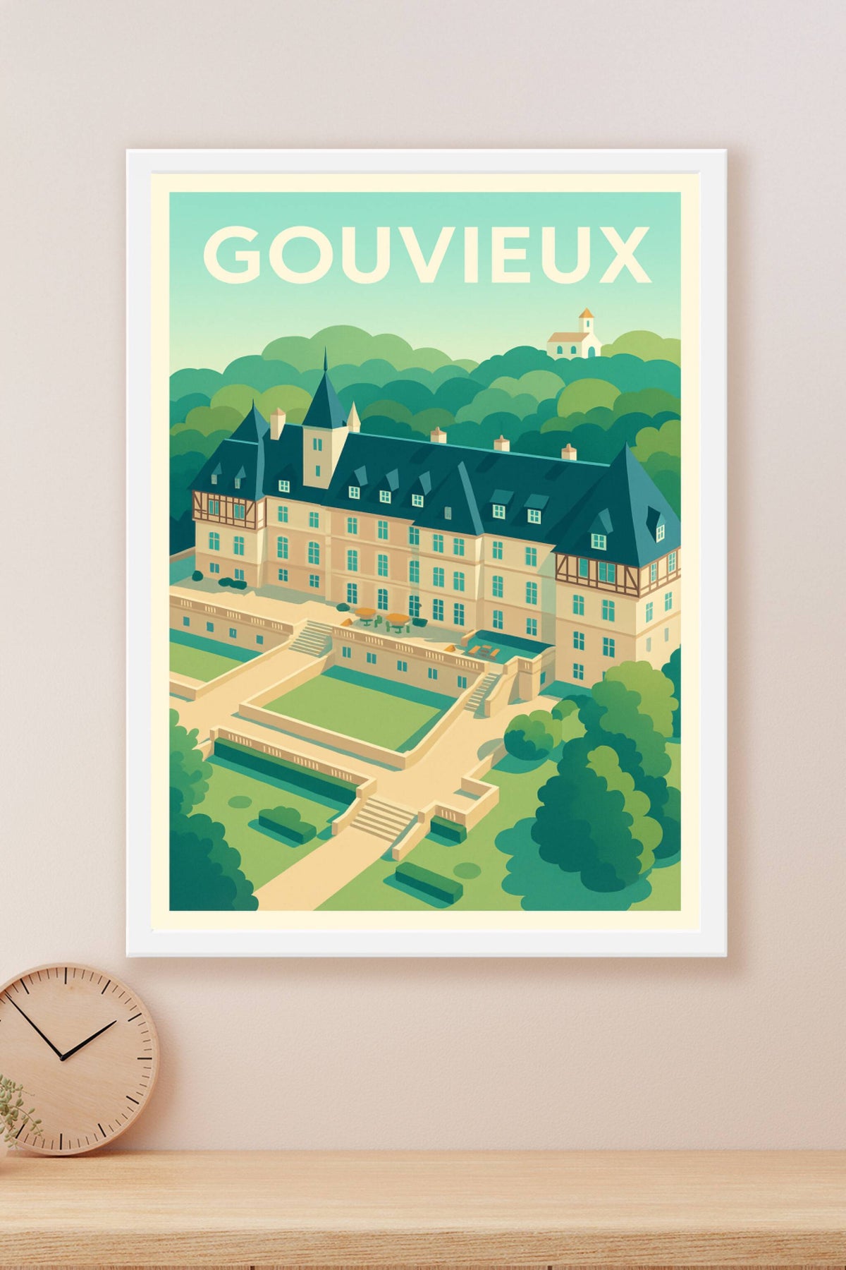 Affiche de Gouvieux - Élégance et Patrimoine à l'Honneur