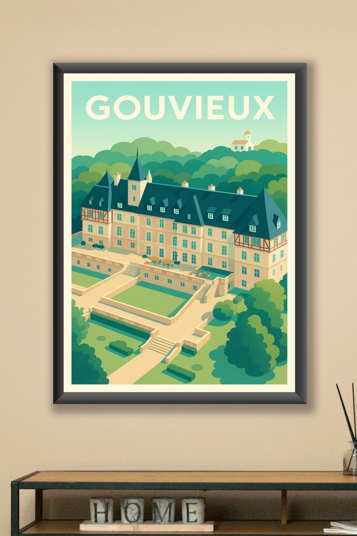Affiche de Gouvieux - Élégance et Patrimoine à l'Honneur
