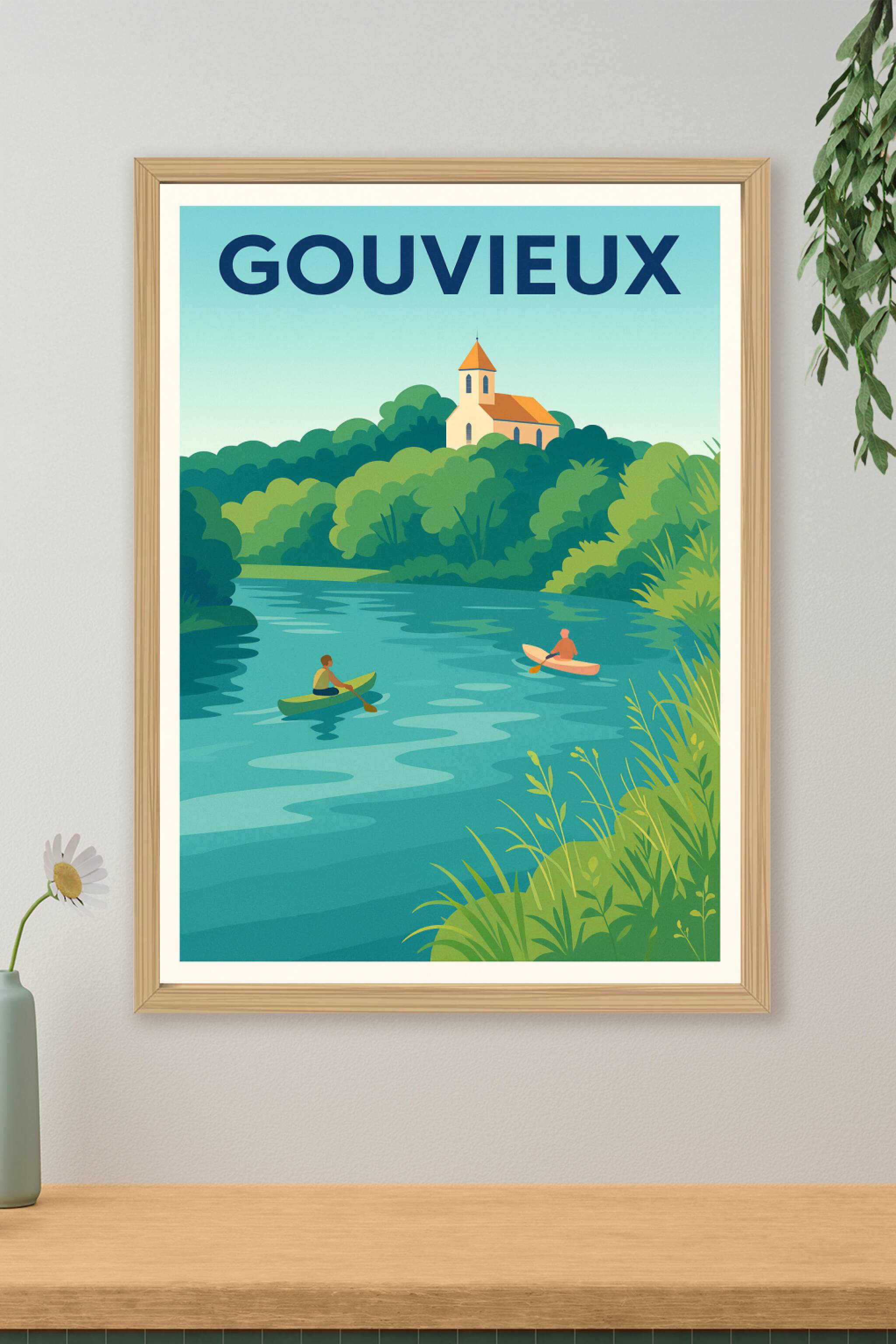Affiche de Gouvieux - Sérénité au fil de l'eau
