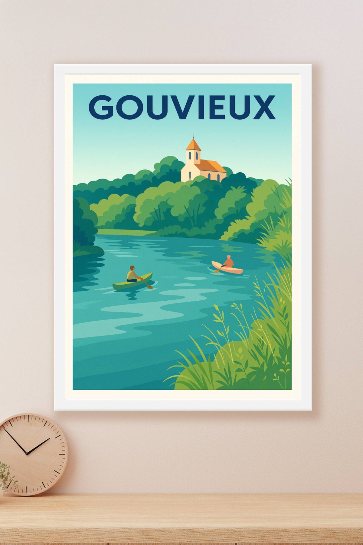 Affiche de Gouvieux - Sérénité au fil de l'eau